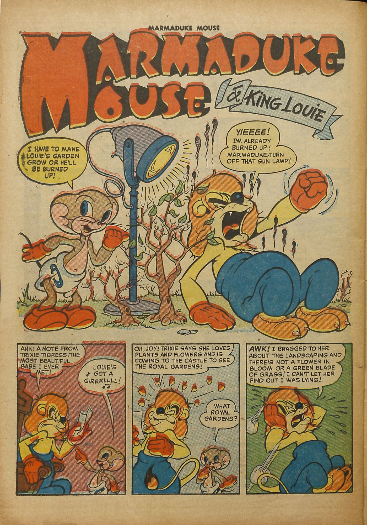 Read online Marmaduke Mouse comic -  Issue #32 - 26
