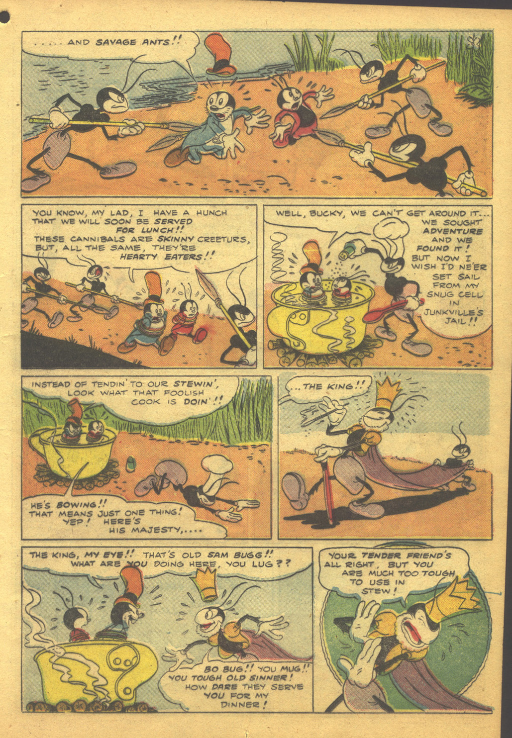 Read online Walt Disney's Comics and Stories comic -  Issue #57 - 19