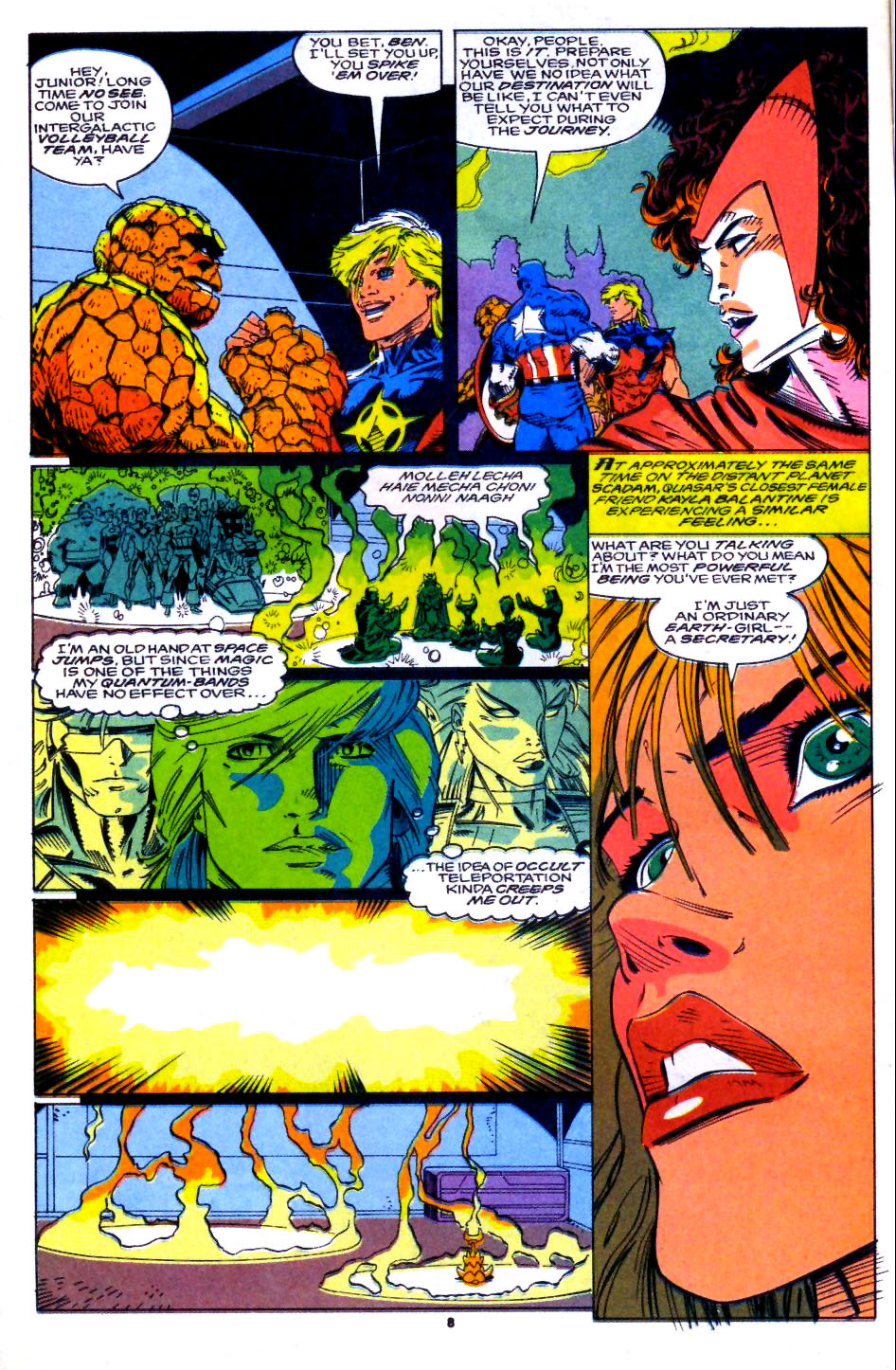 Read online Quasar comic -  Issue #38 - 7