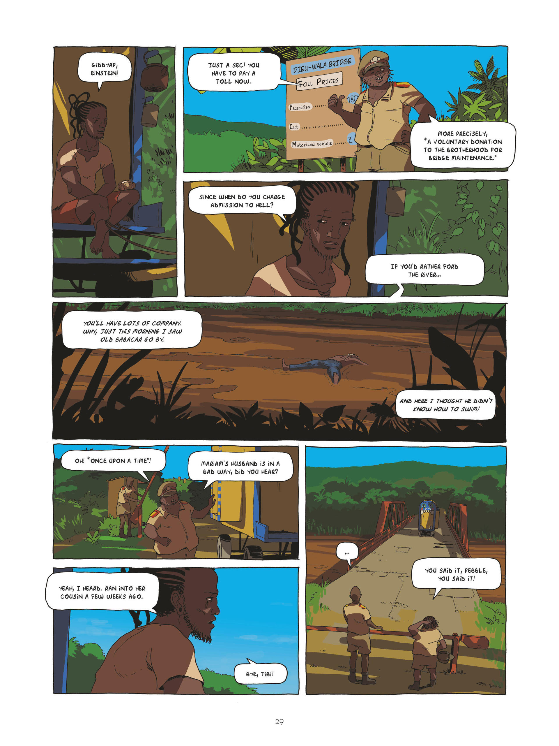 Read online Zidrou-Beuchot's African Trilogy comic -  Issue # TPB 1 - 29