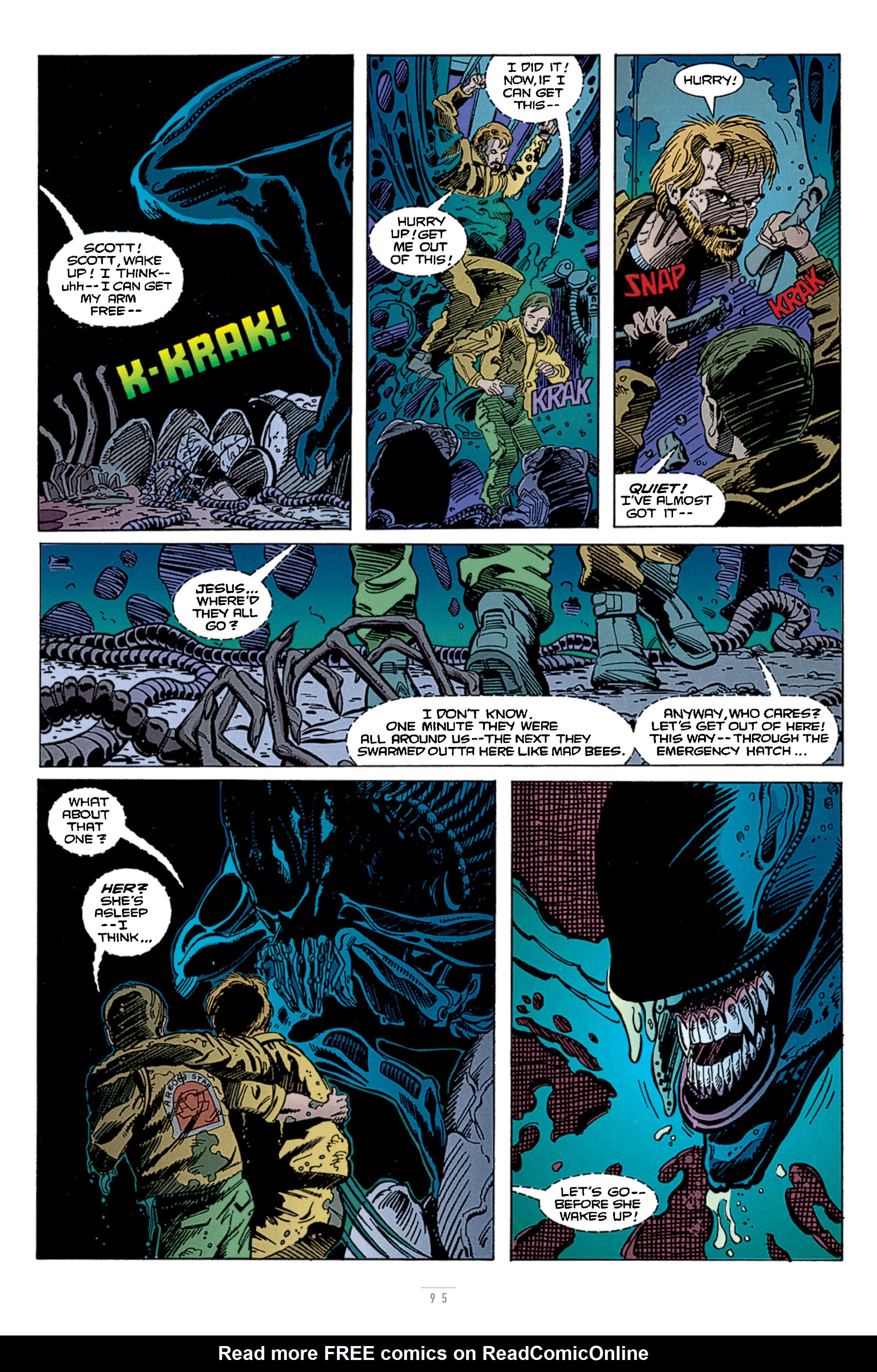 Read online Aliens vs. Predator 30th Anniversary Edition - The Original Comics Series comic -  Issue # TPB (Part 1) - 94