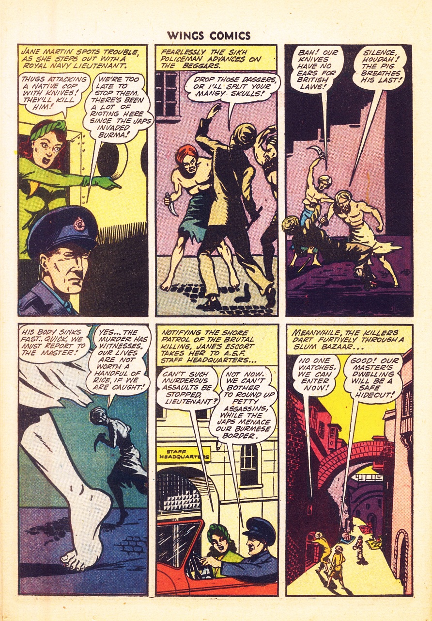 Read online Wings Comics comic -  Issue #34 - 43