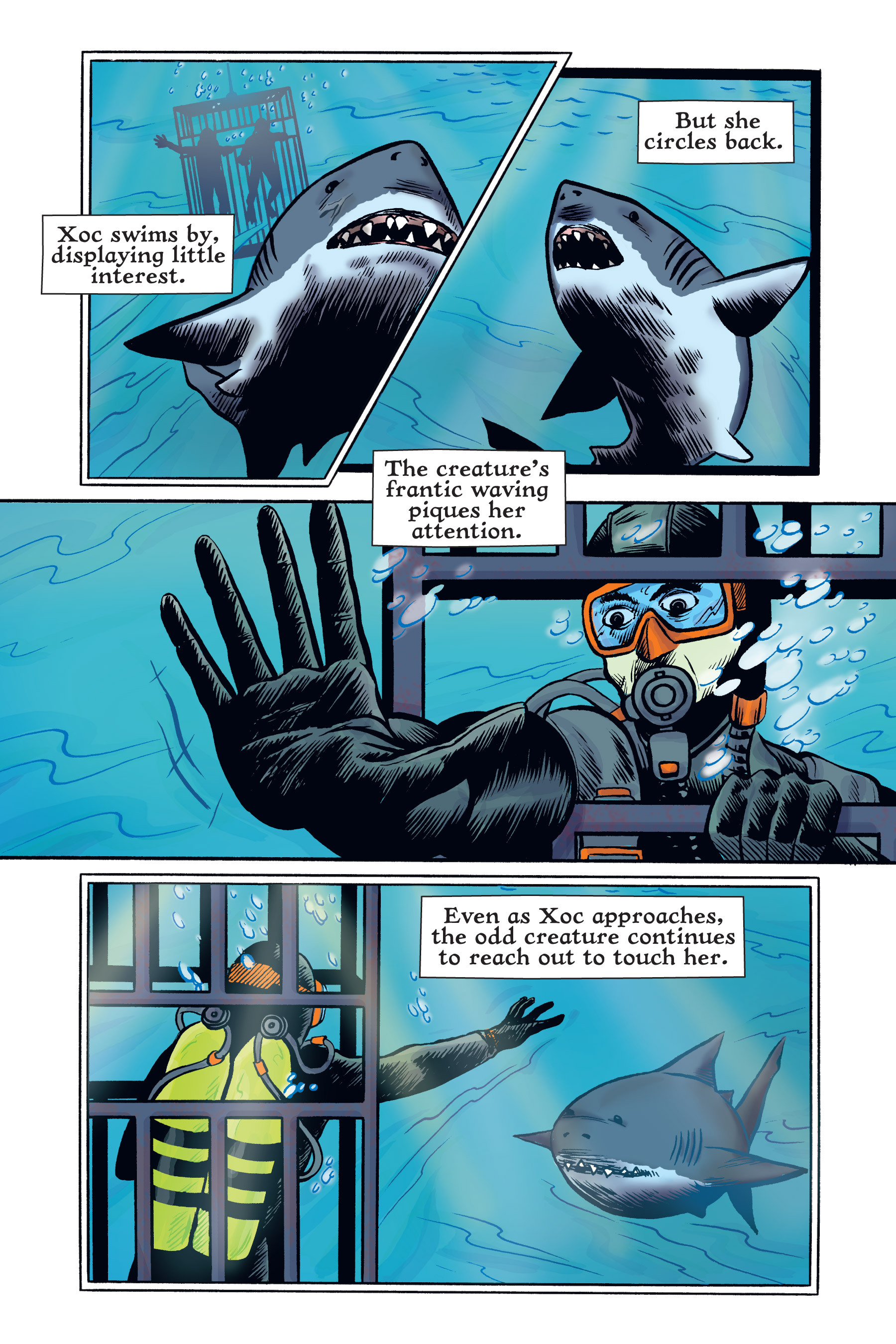 Read online Xoc: Journey of a Great White comic -  Issue # TPB - 31