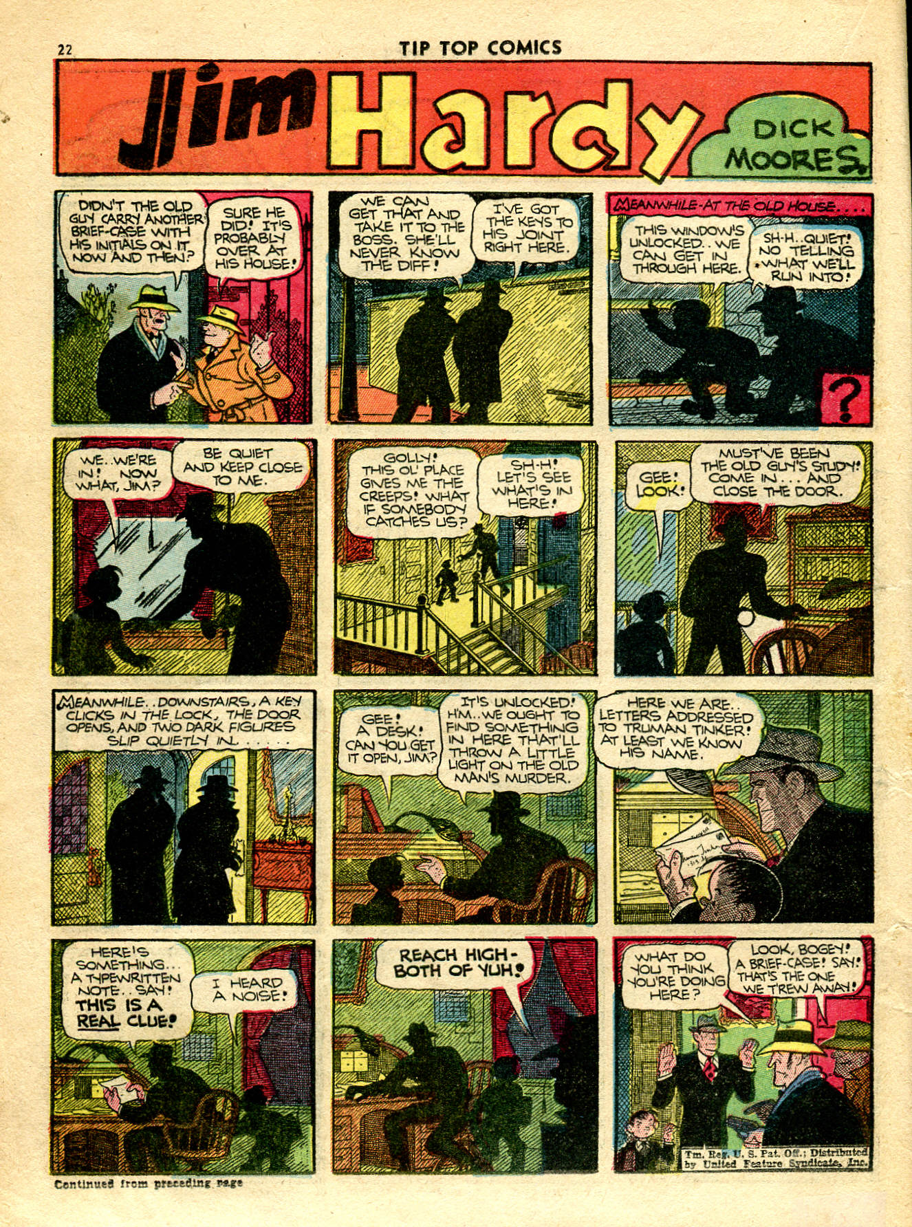 Read online Tip Top Comics comic -  Issue #42 - 24