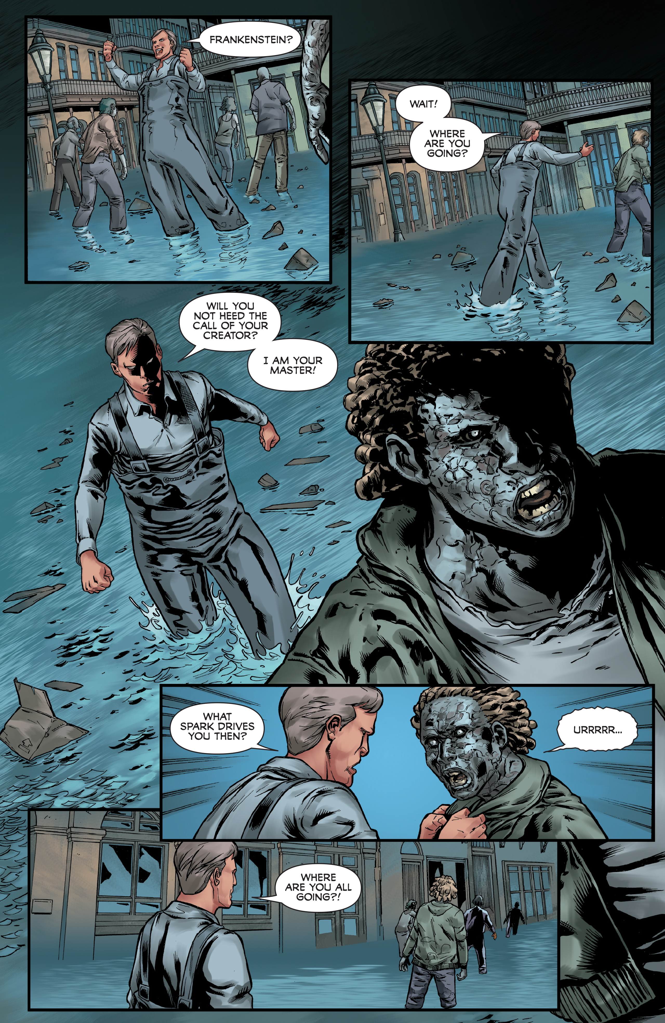 Read online Dean Koontz's Frankenstein: Storm Surge comic -  Issue #3 - 12