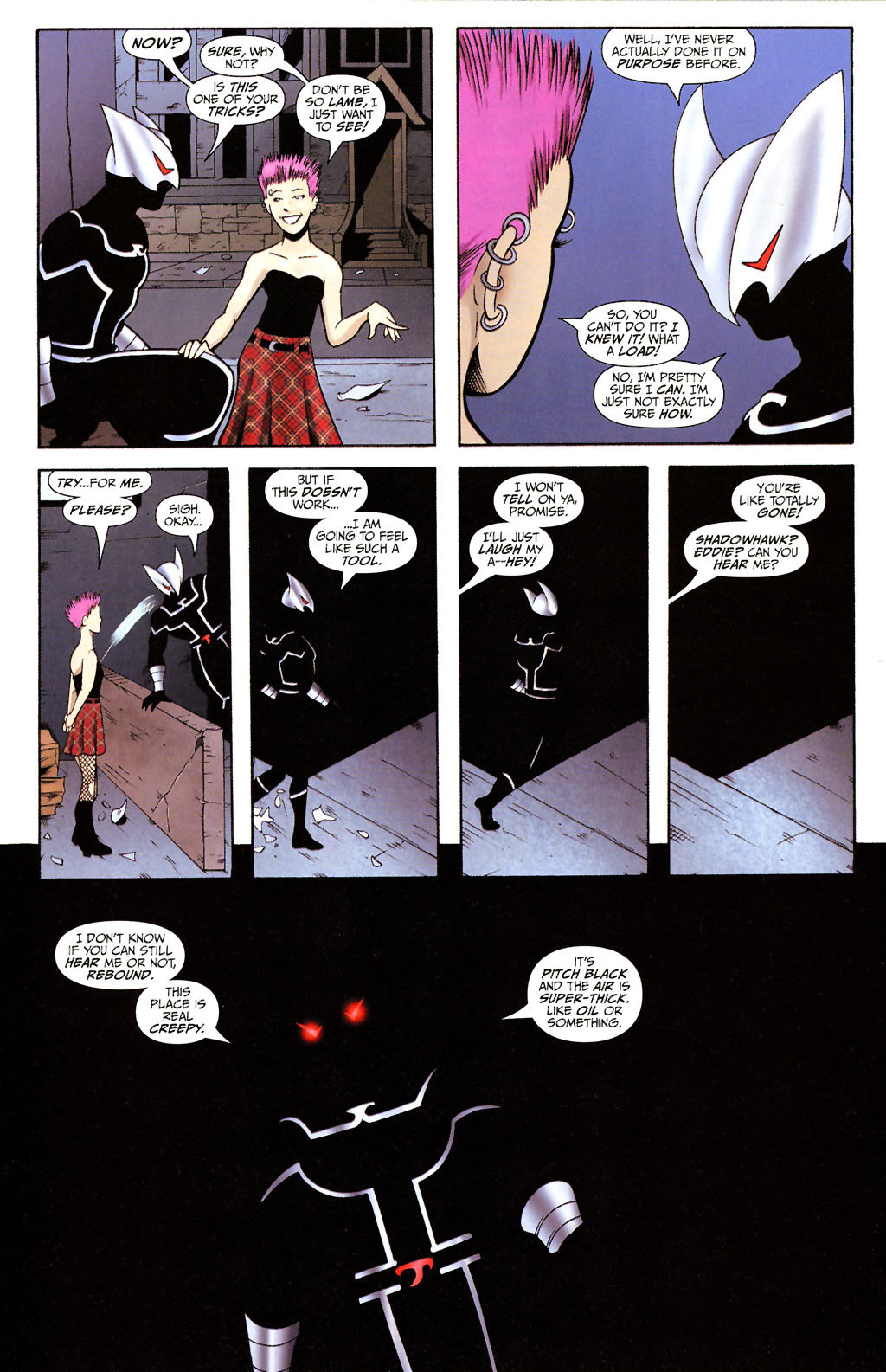 Read online ShadowHawk (2005) comic -  Issue #14 - 21