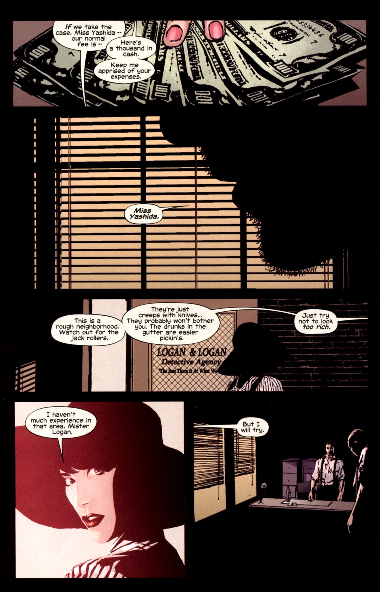 Read online Wolverine Noir comic -  Issue #1 - 8