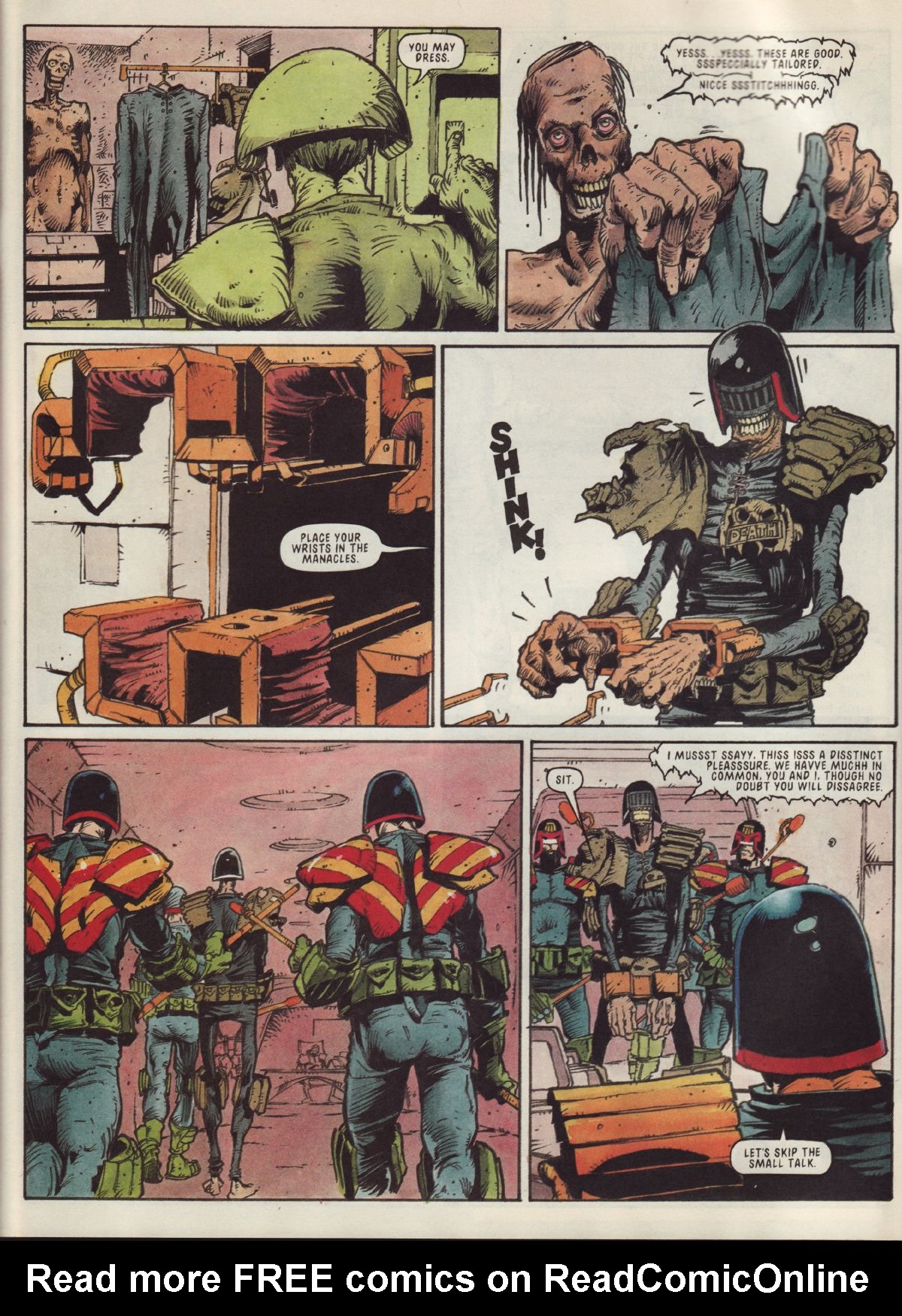 Read online Judge Dredd Megazine (vol. 3) comic -  Issue #4 - 6