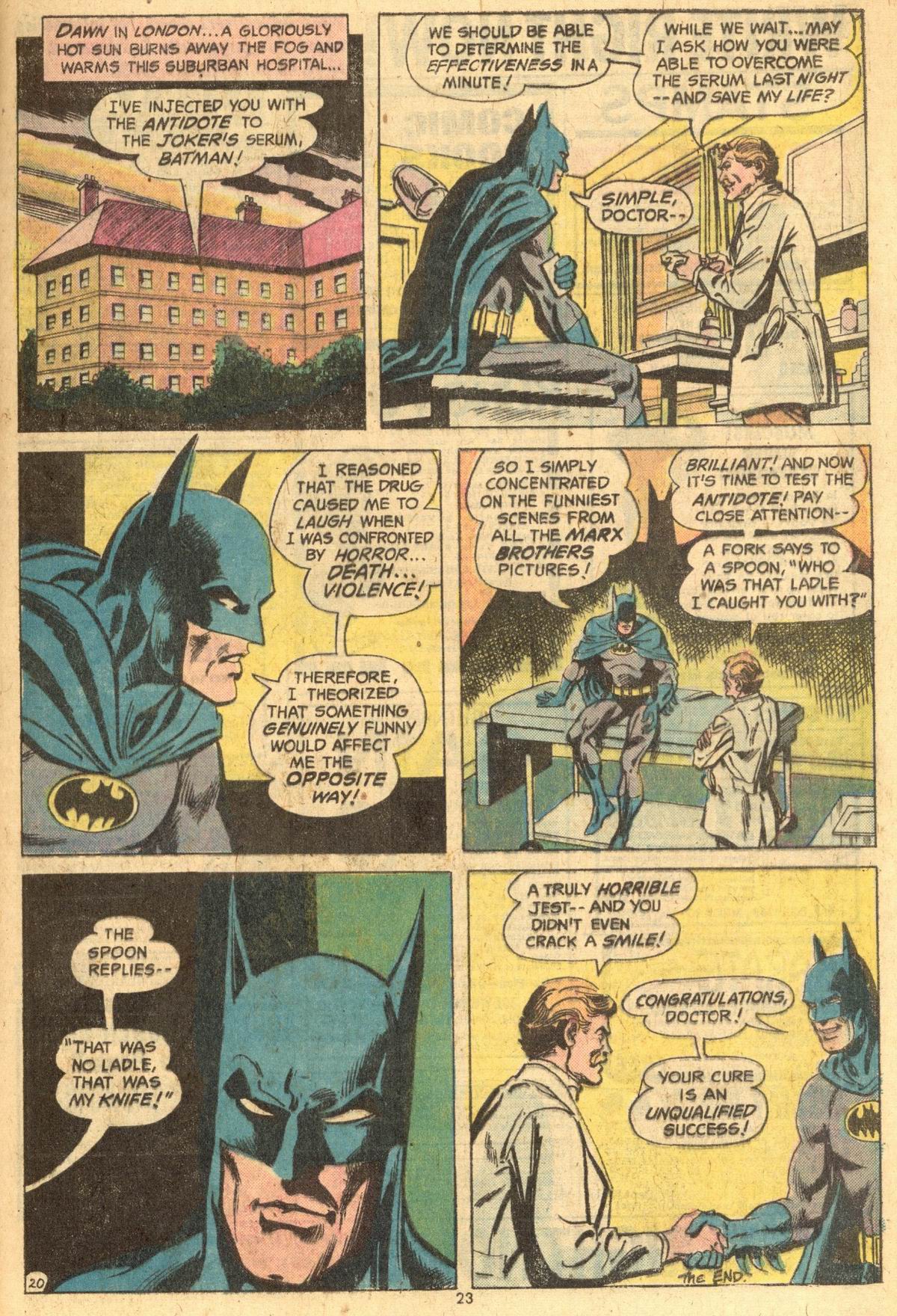 Read online Batman (1940) comic -  Issue #260 - 23