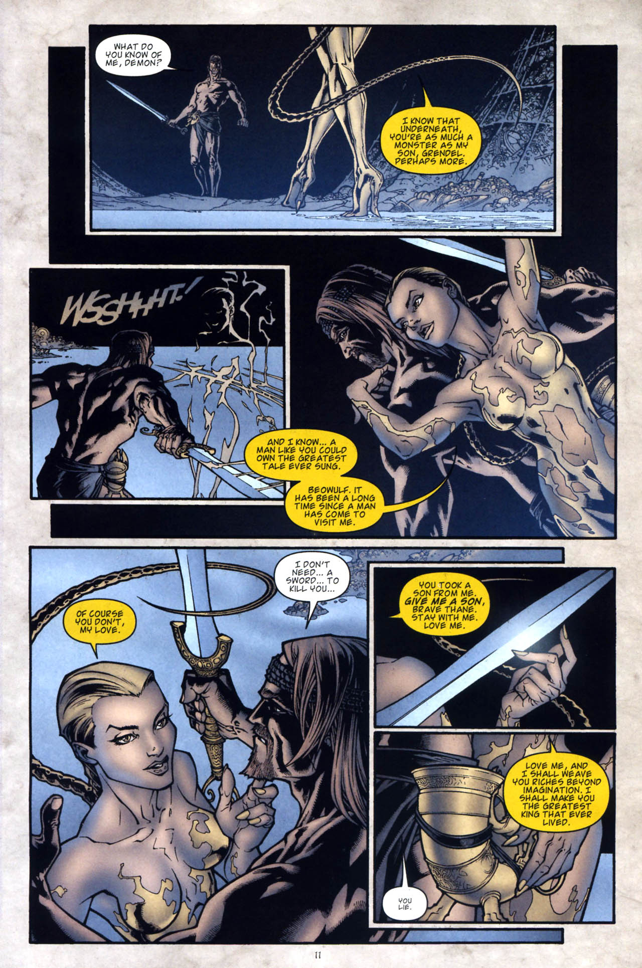 Read online Beowulf (2007) comic -  Issue #3 - 13
