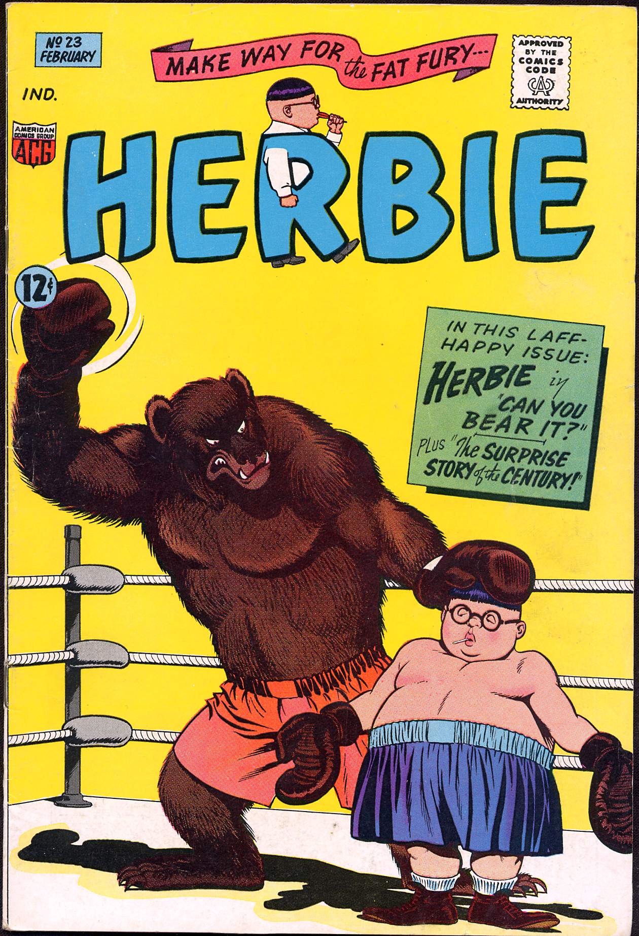 Read online Herbie comic -  Issue #23 - 1