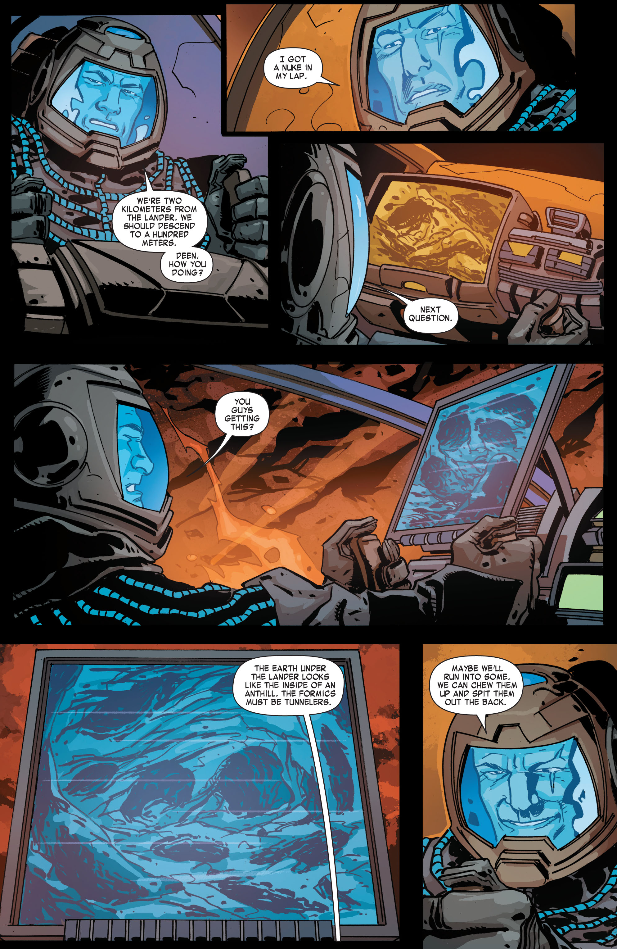 Read online Formic Wars: Burning Earth comic -  Issue #6 - 15