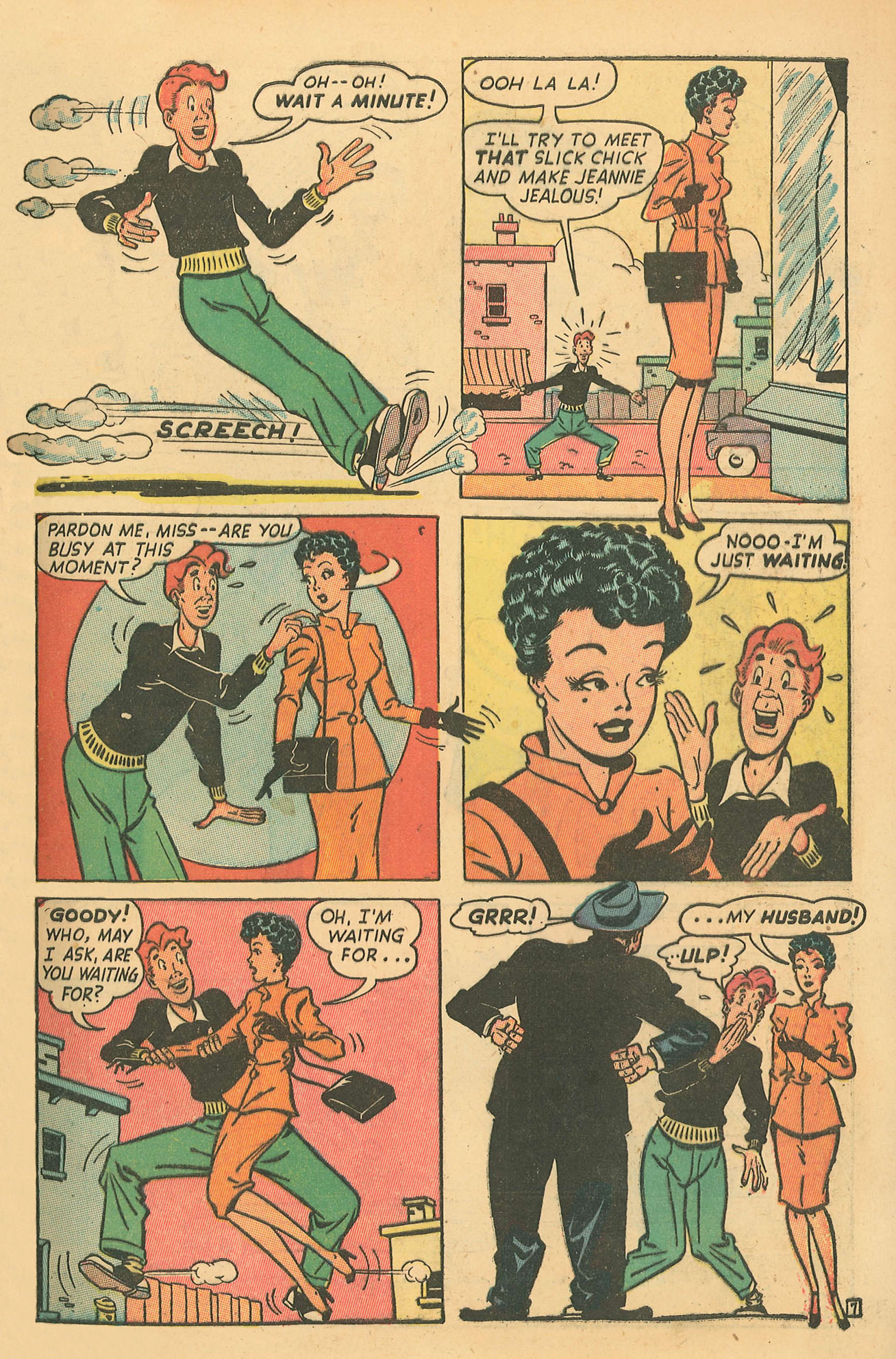 Read online Willie Comics (1946) comic -  Issue #6 - 9