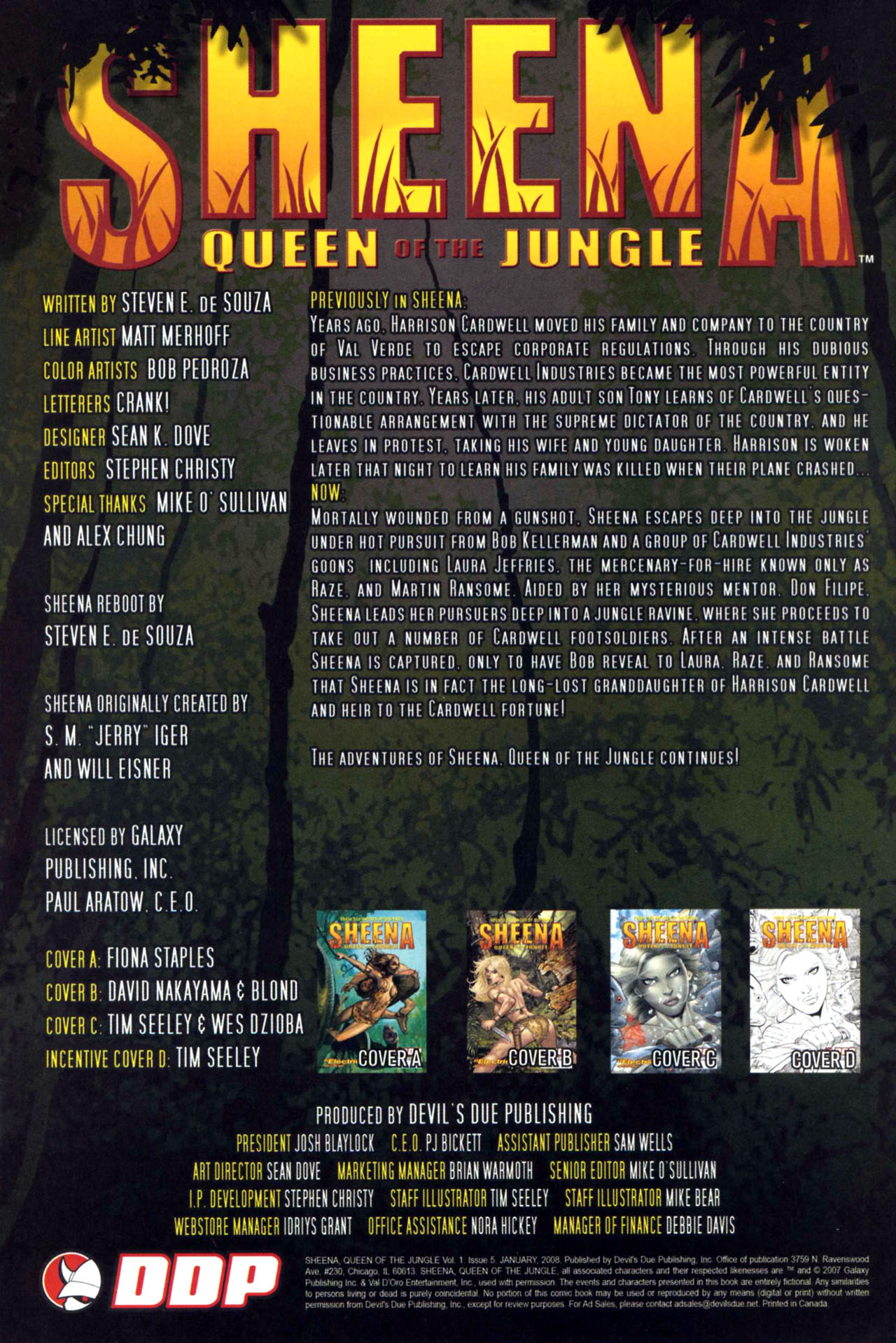 Read online Sheena, Queen of the Jungle comic -  Issue #5 - 2