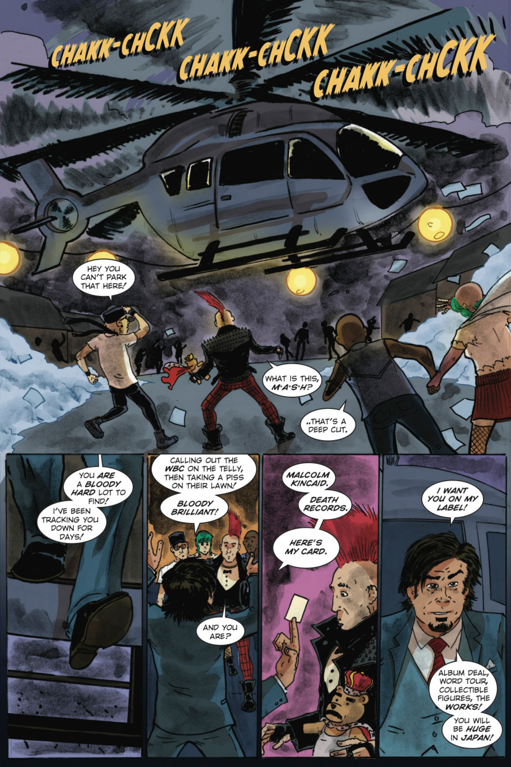 Read online Toe Tag Riot comic -  Issue #4 - 19