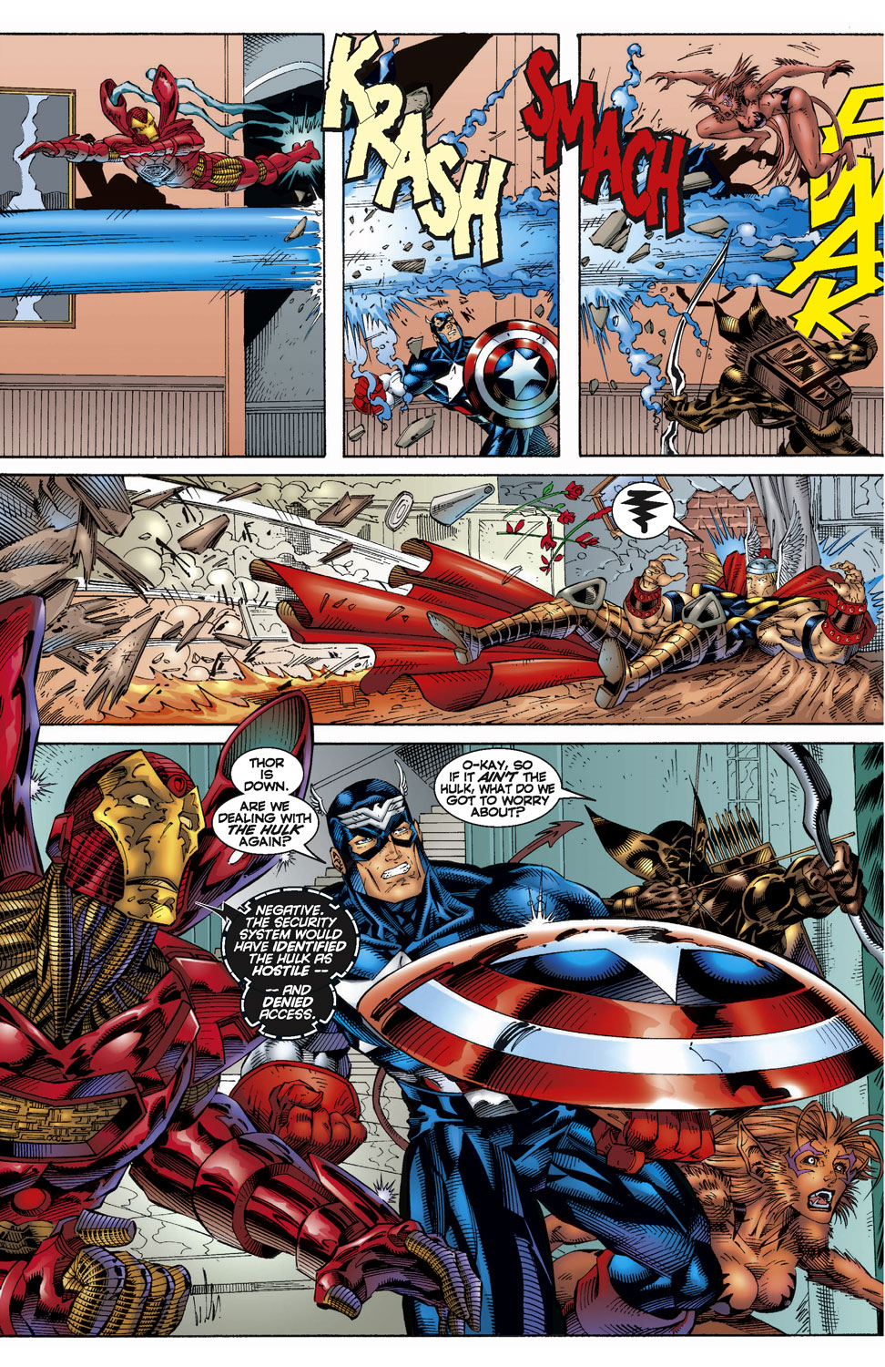 Read online Avengers (1996) comic -  Issue #7 - 16