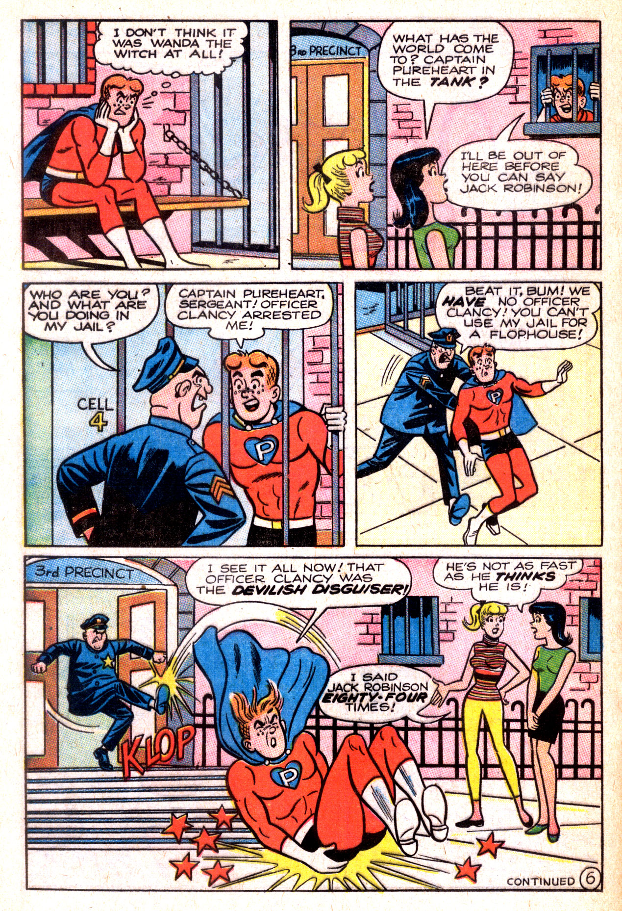 Read online Archie as Captain Pureheart comic -  Issue #5 - 24