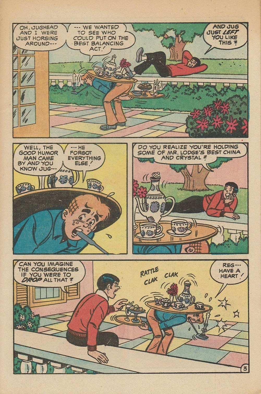 Read online Reggie and Me (1966) comic -  Issue #51 - 5