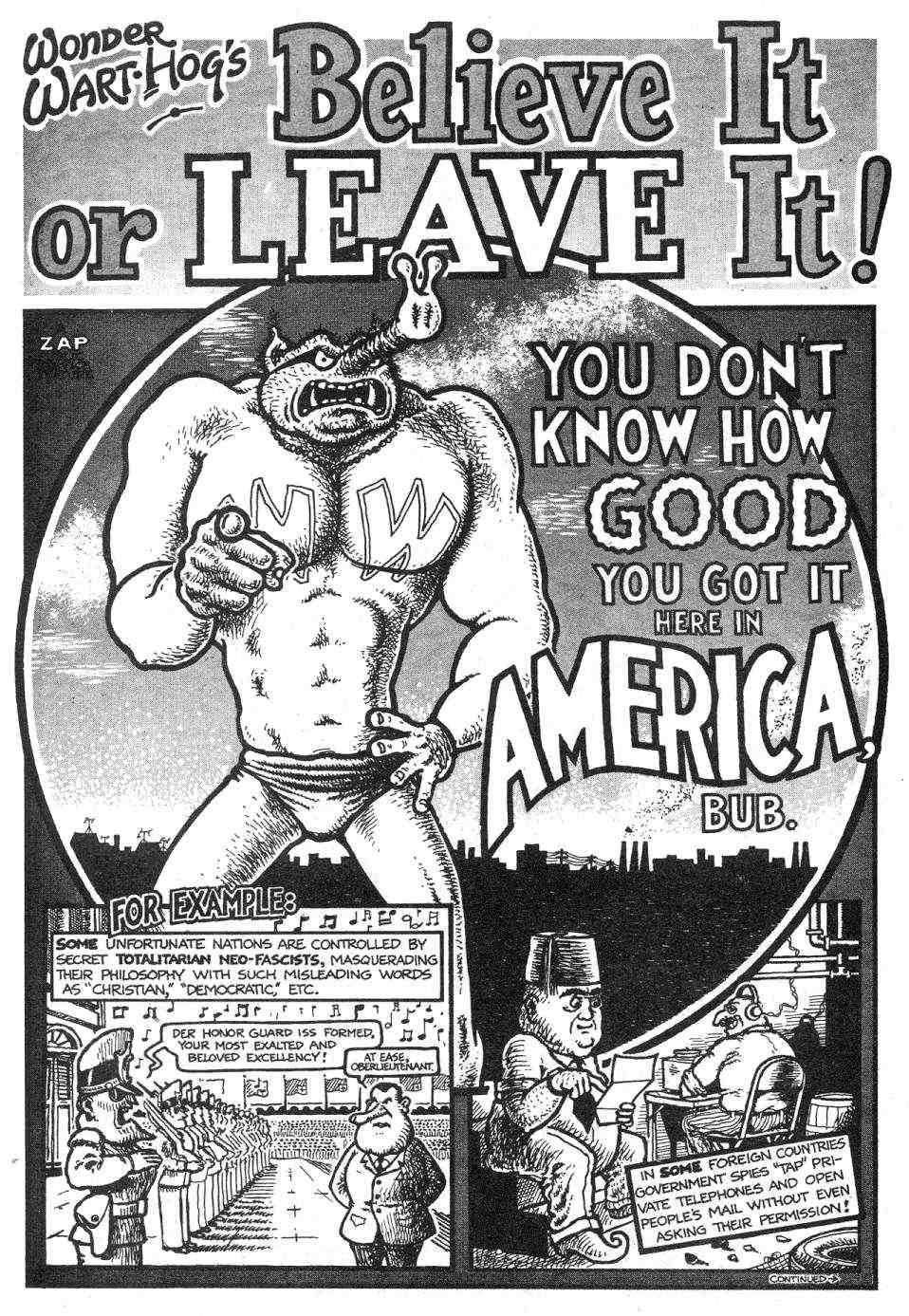 Read online Zap Comix comic -  Issue #5 - 23