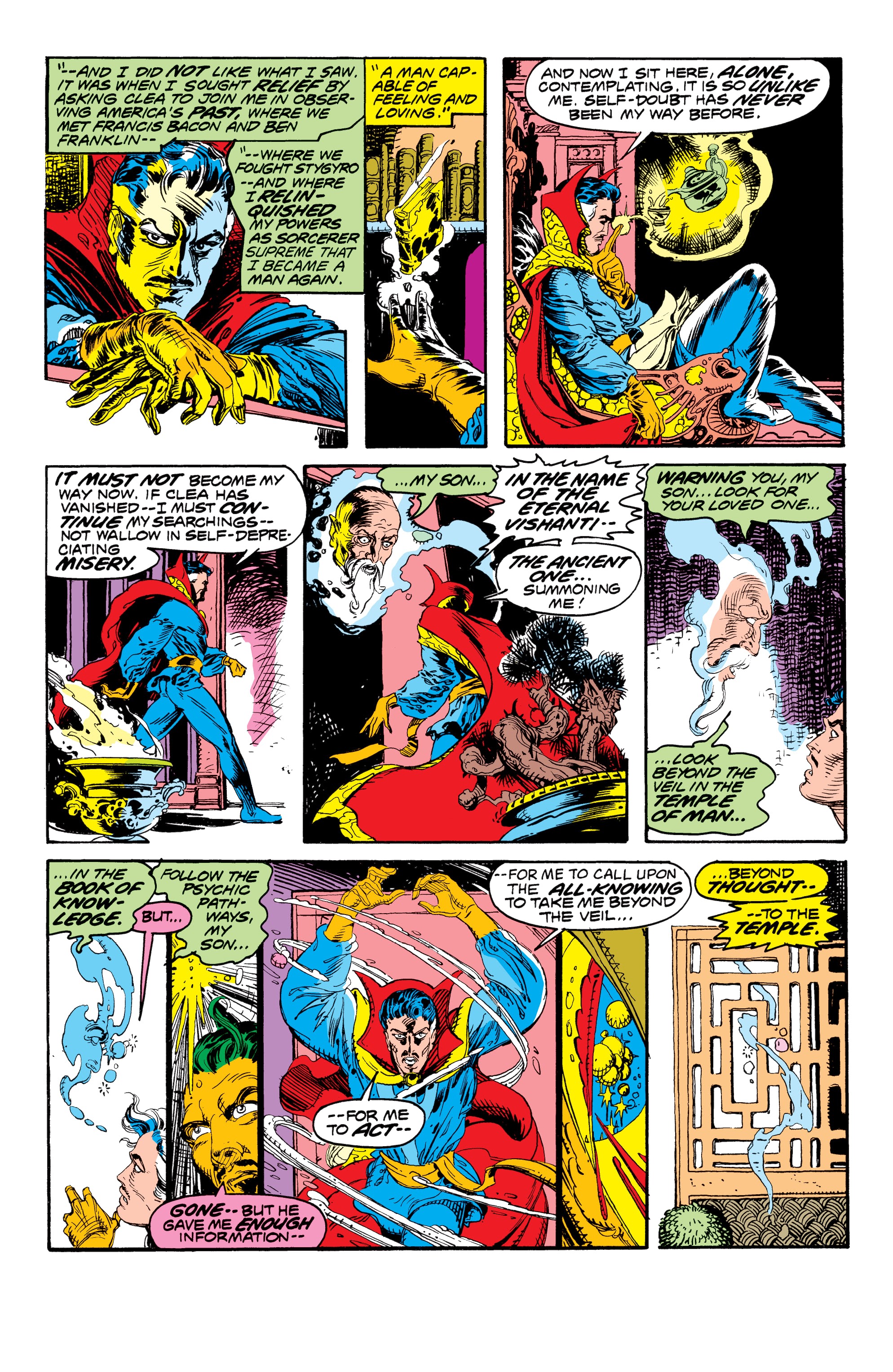 Doctor Strange Epic Collection: Infinity War issue Alone Against Eternity (Part 4) - Page 1