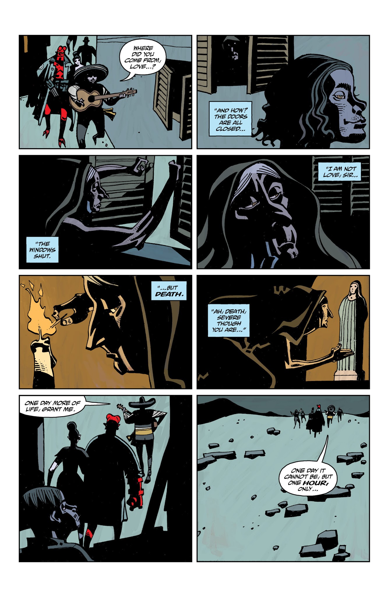 Read online Hellboy In Mexico comic -  Issue # TPB - 52