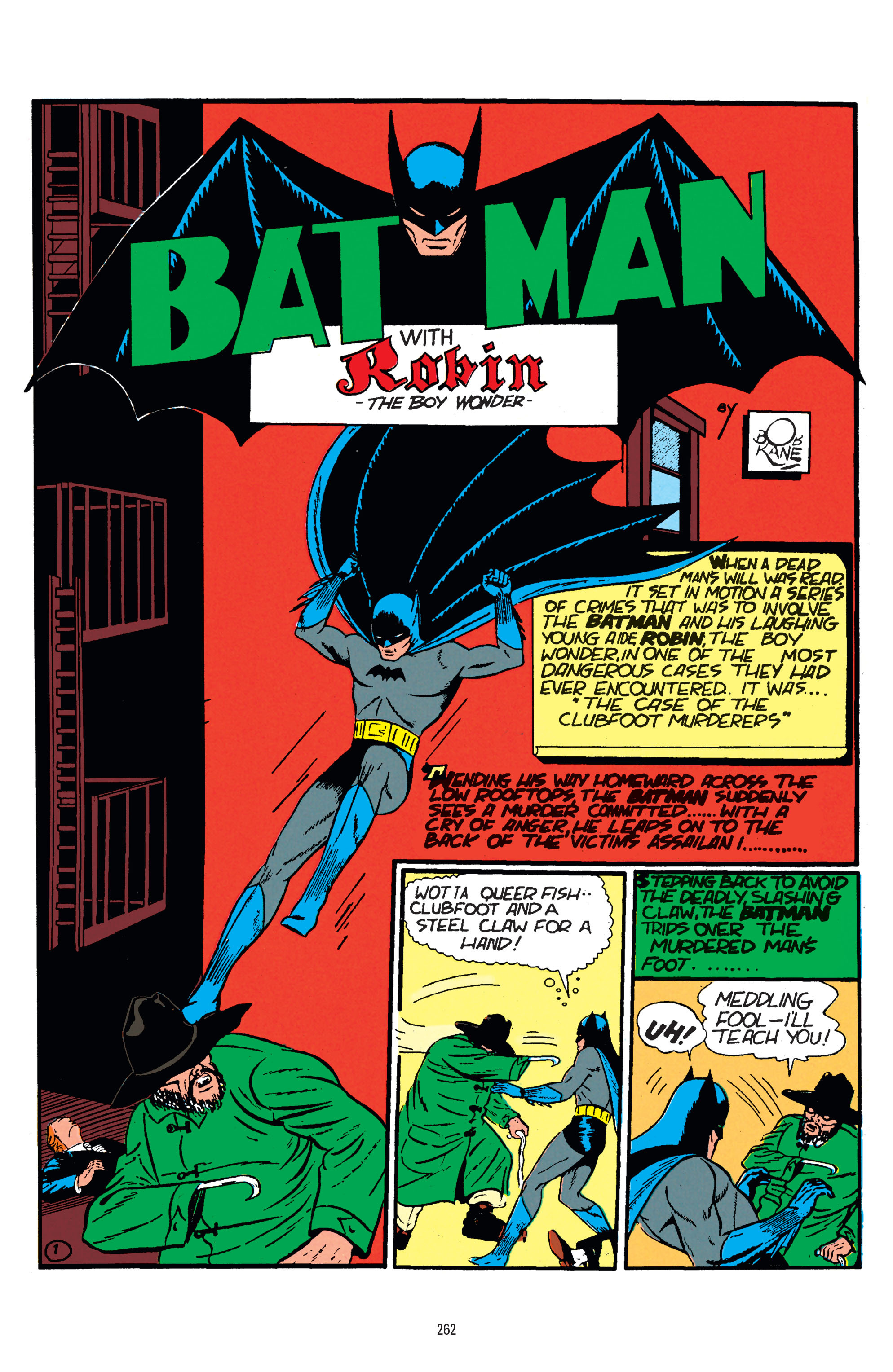 Read online Batman: The Golden Age Omnibus comic -  Issue # TPB 1 - 262