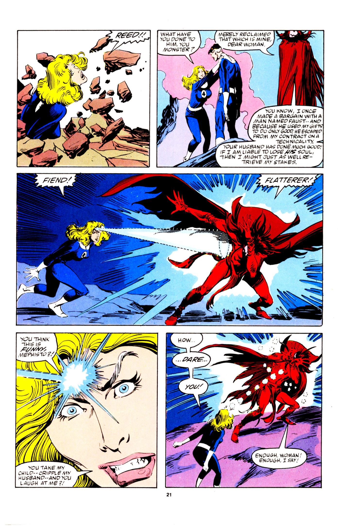 Read online Mephisto Vs. ... comic -  Issue #1 - 22