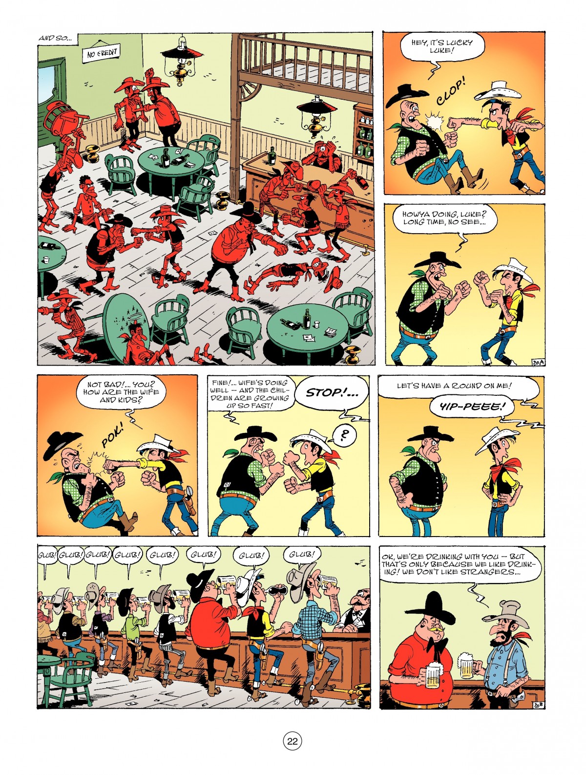 Read online A Lucky Luke Adventure comic -  Issue #51 - 22