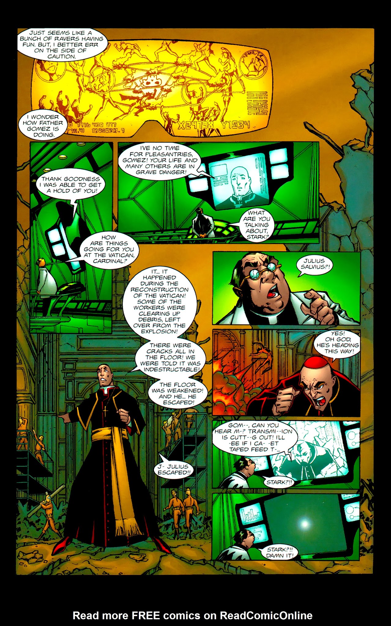 Read online Warrior Nun Areala (1999) comic -  Issue #13 - 9