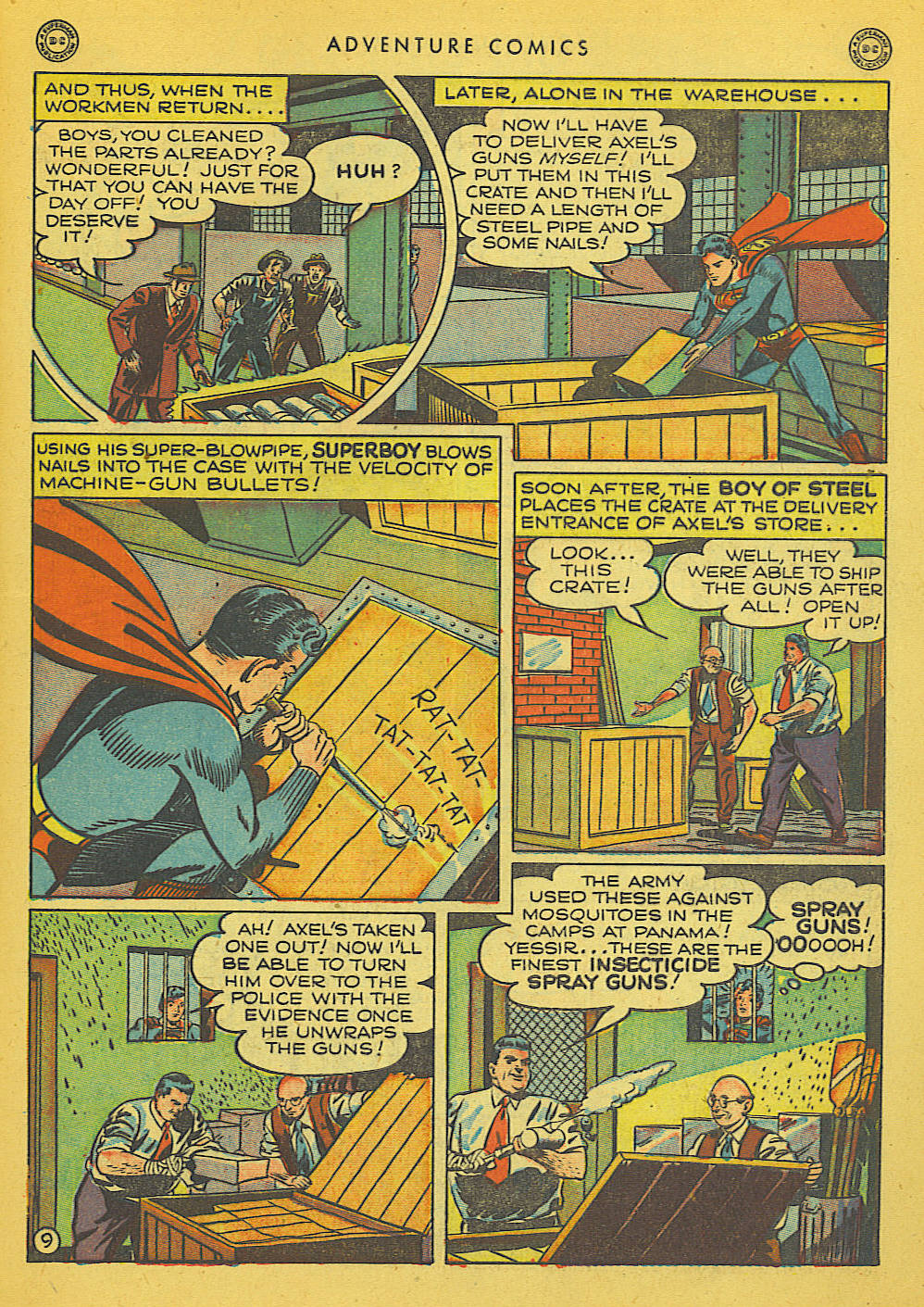 Adventure Comics (1938) 139 Page 9