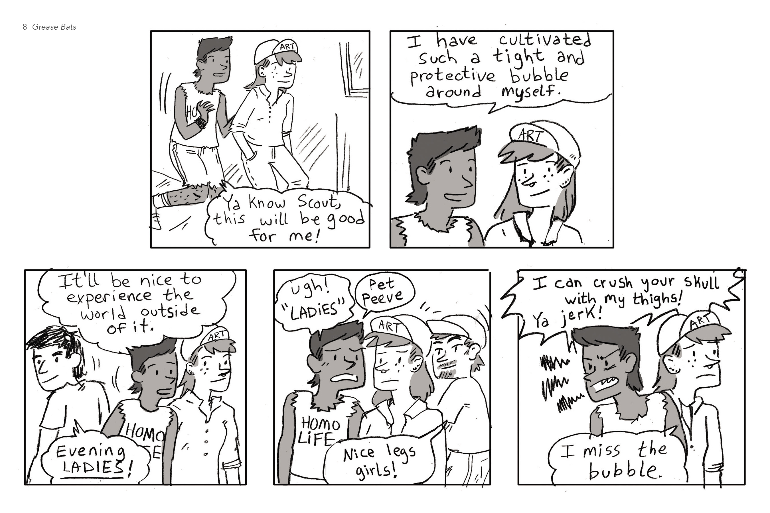 Read online Grease Bats comic -  Issue # TPB (Part 1) - 10