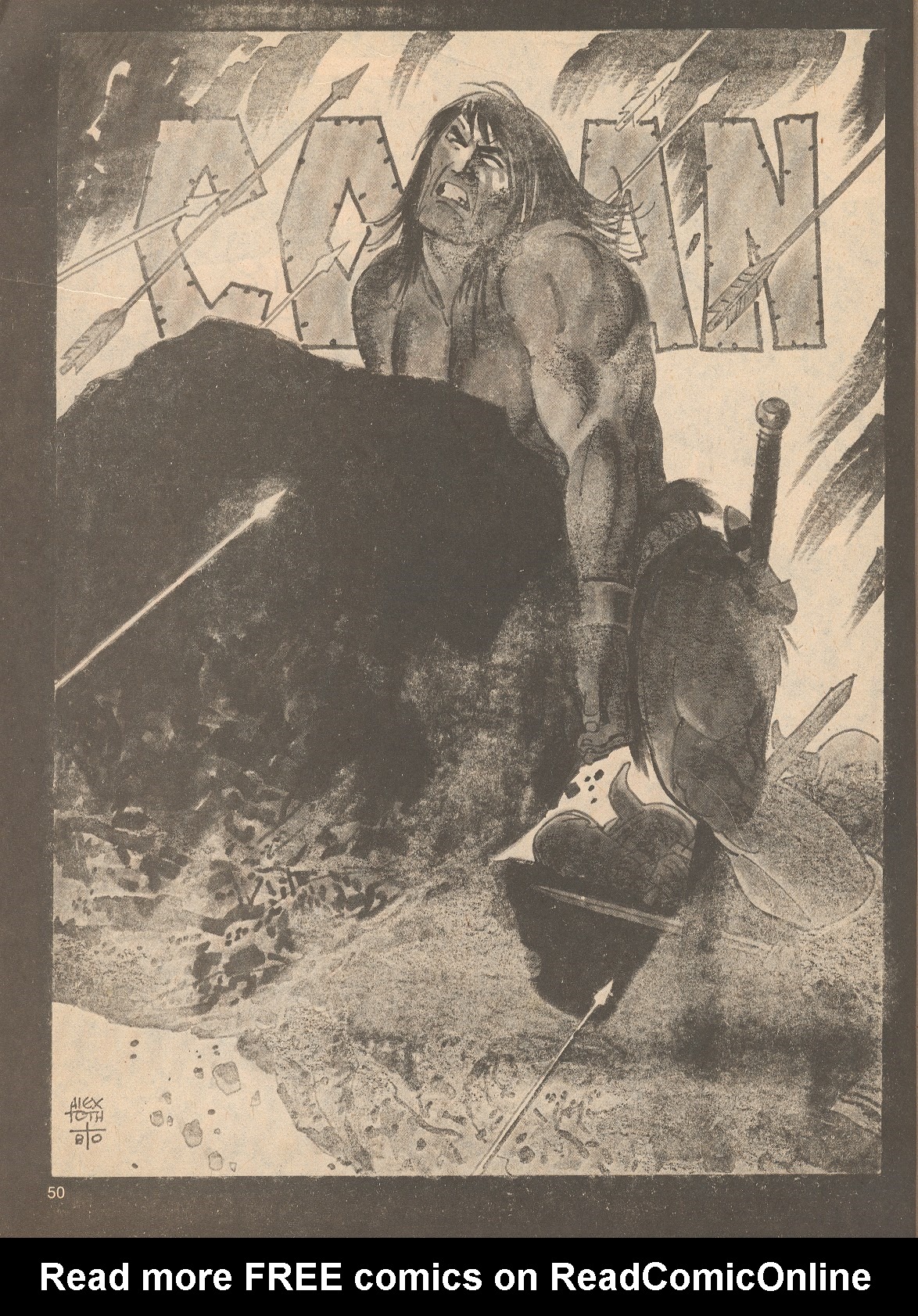 Read online The Savage Sword Of Conan comic -  Issue #64 - 50