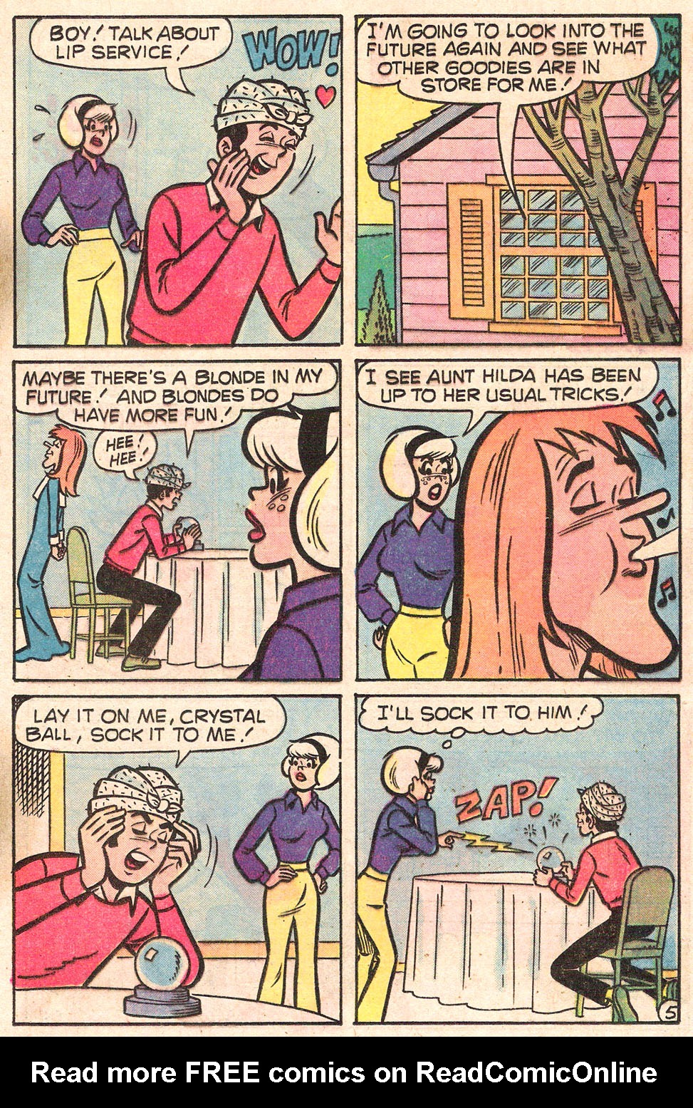 Read online Sabrina The Teenage Witch (1971) comic -  Issue #52 - 17