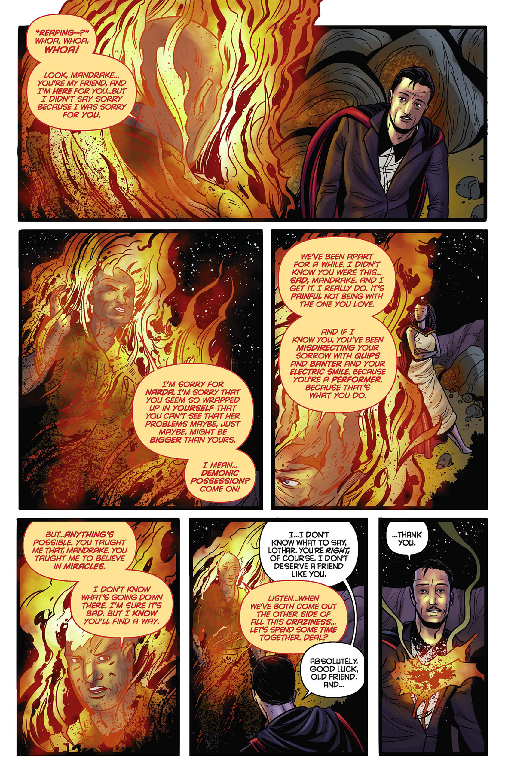 Read online King: Mandrake the Magician comic -  Issue #4 - 12