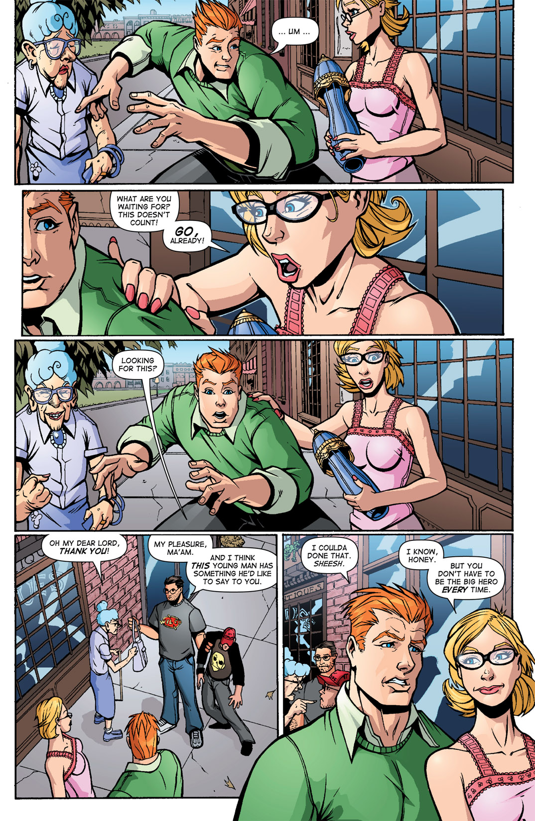 Read online Noble Causes (2004) comic -  Issue #7 - 11