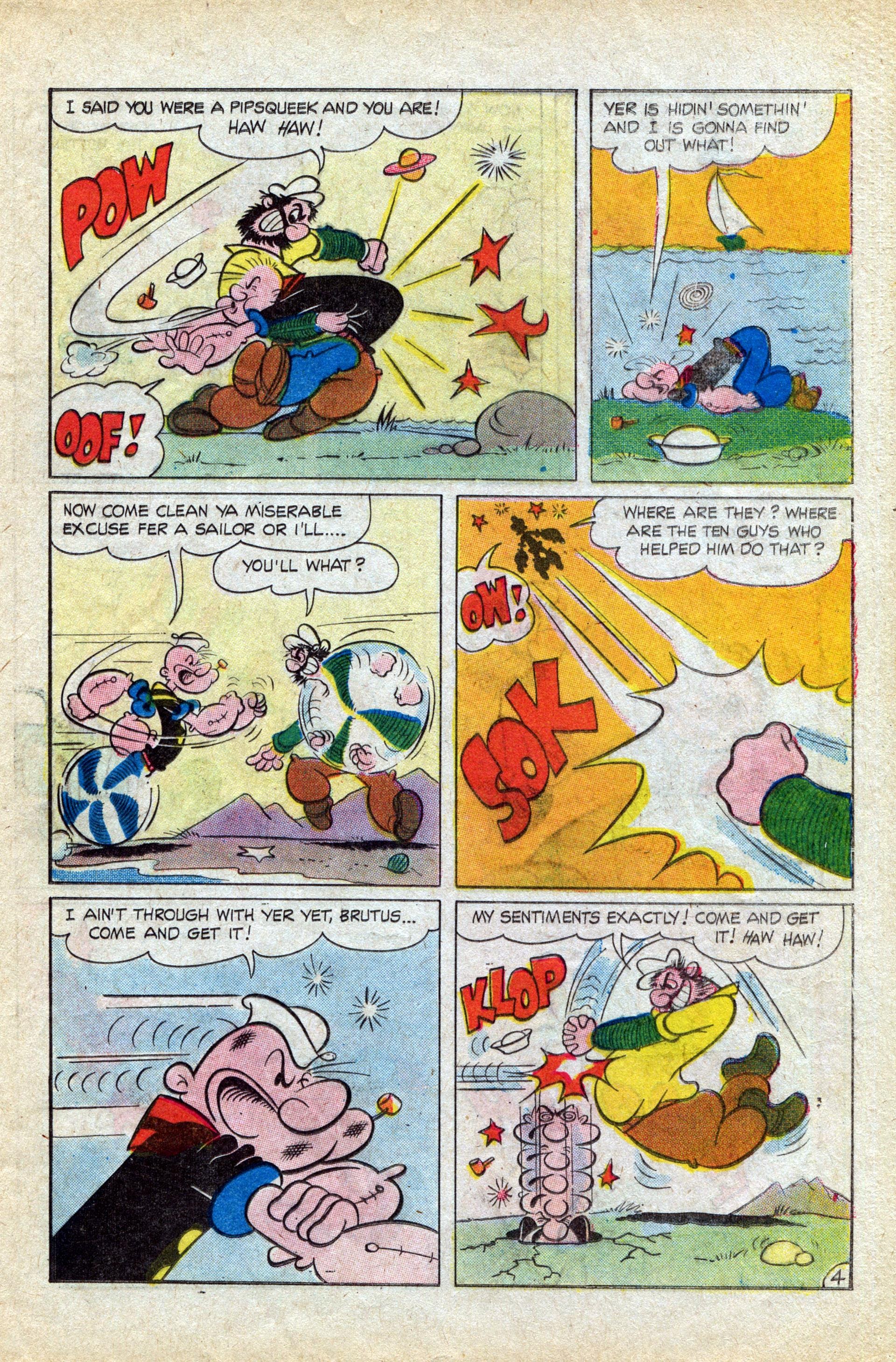 Read online Popeye (1948) comic -  Issue #102 - 21