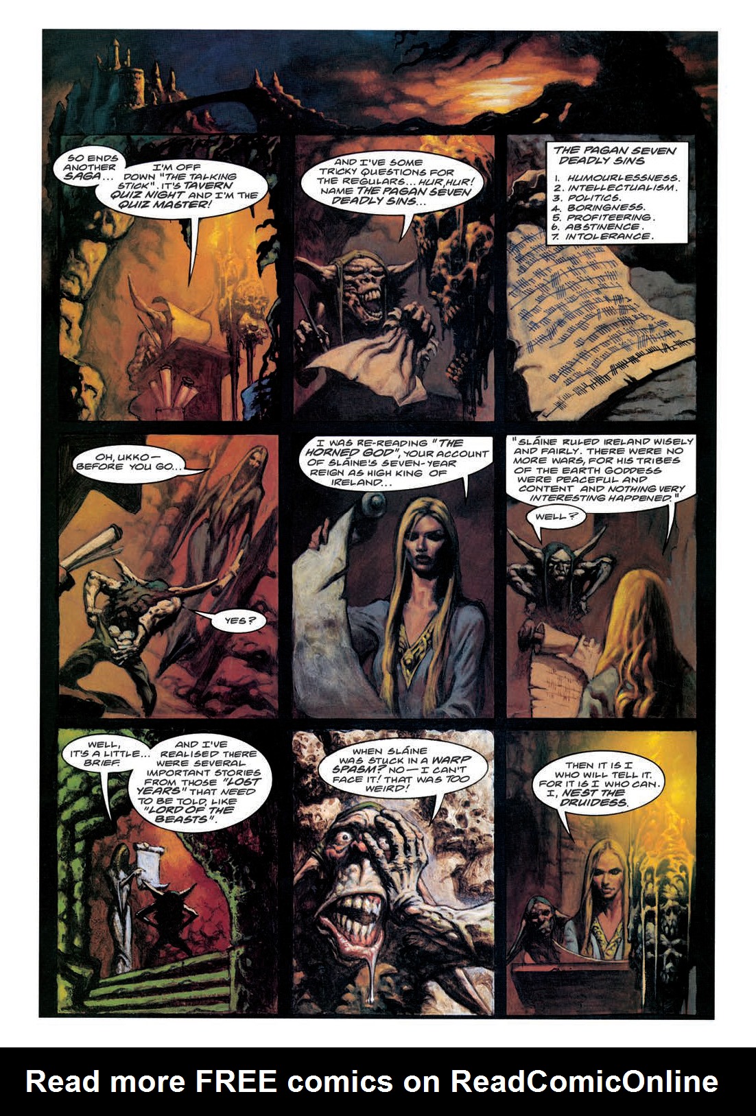 Read online Sláine comic -  Issue # TPB 9 (Part 1) - 8