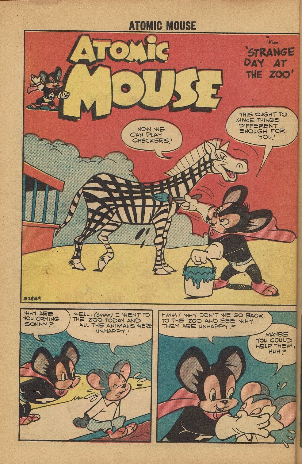 Read online Atomic Mouse comic -  Issue #30 - 12