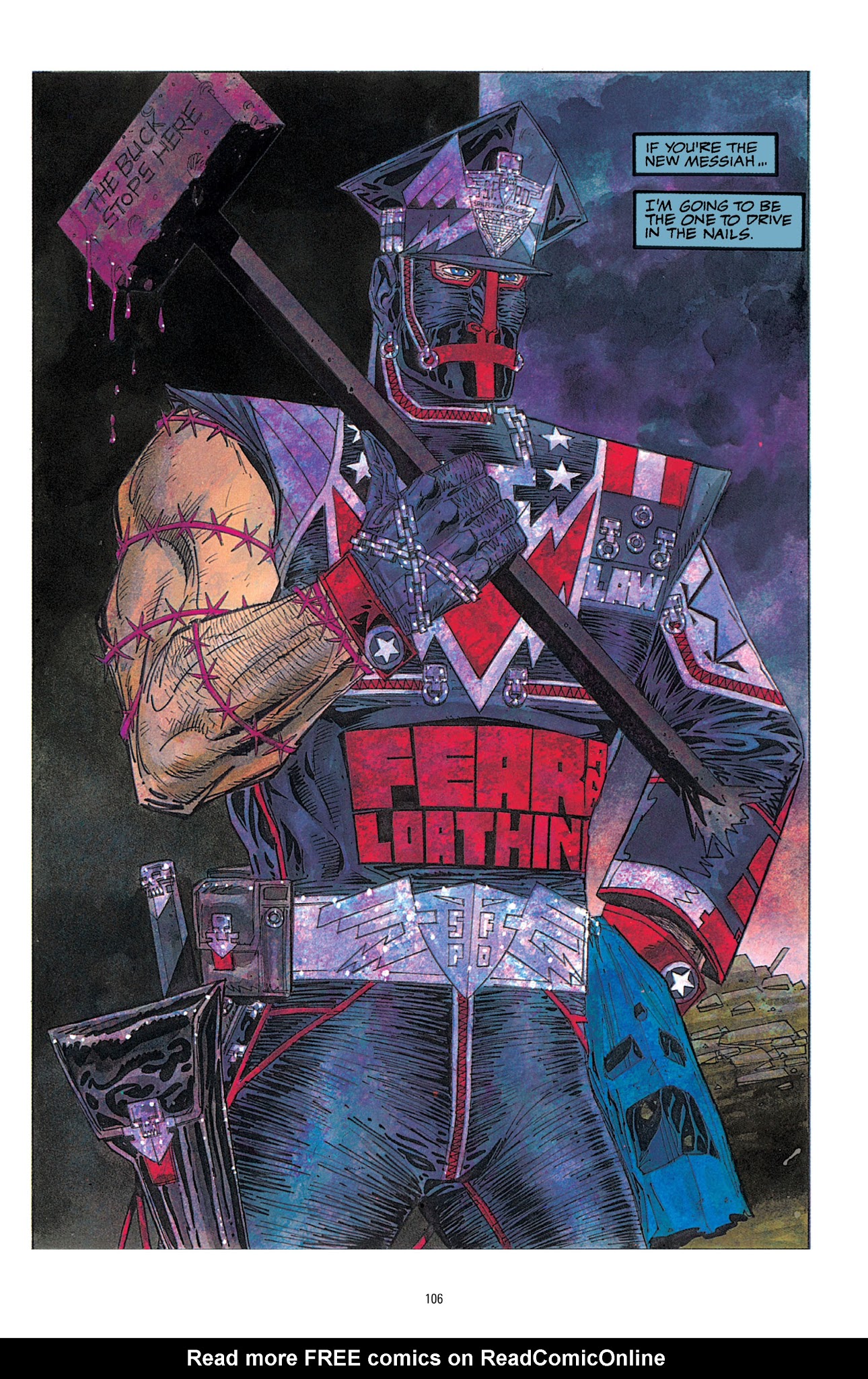 Read online Marshal Law: The Deluxe Edition comic -  Issue # TPB - 105
