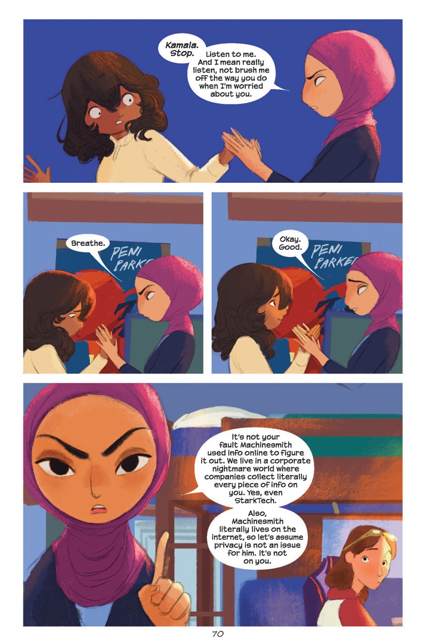 Read online Ms. Marvel: Stretched Thin comic -  Issue # TPB - 73