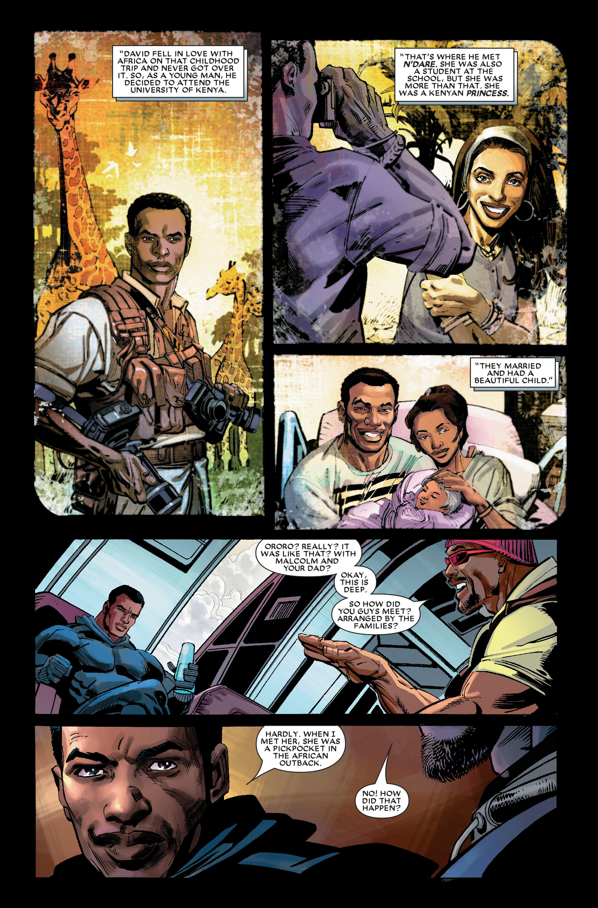 Read online Black Panther: The Bride comic -  Issue # TPB - 11