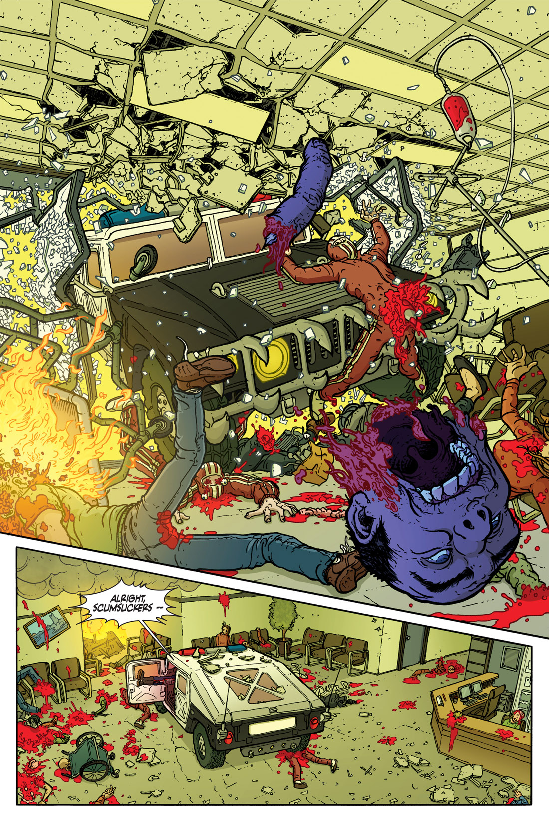 Read online Officer Downe: Bigger, Better, Bastard Edition comic -  Issue # TPB - 25