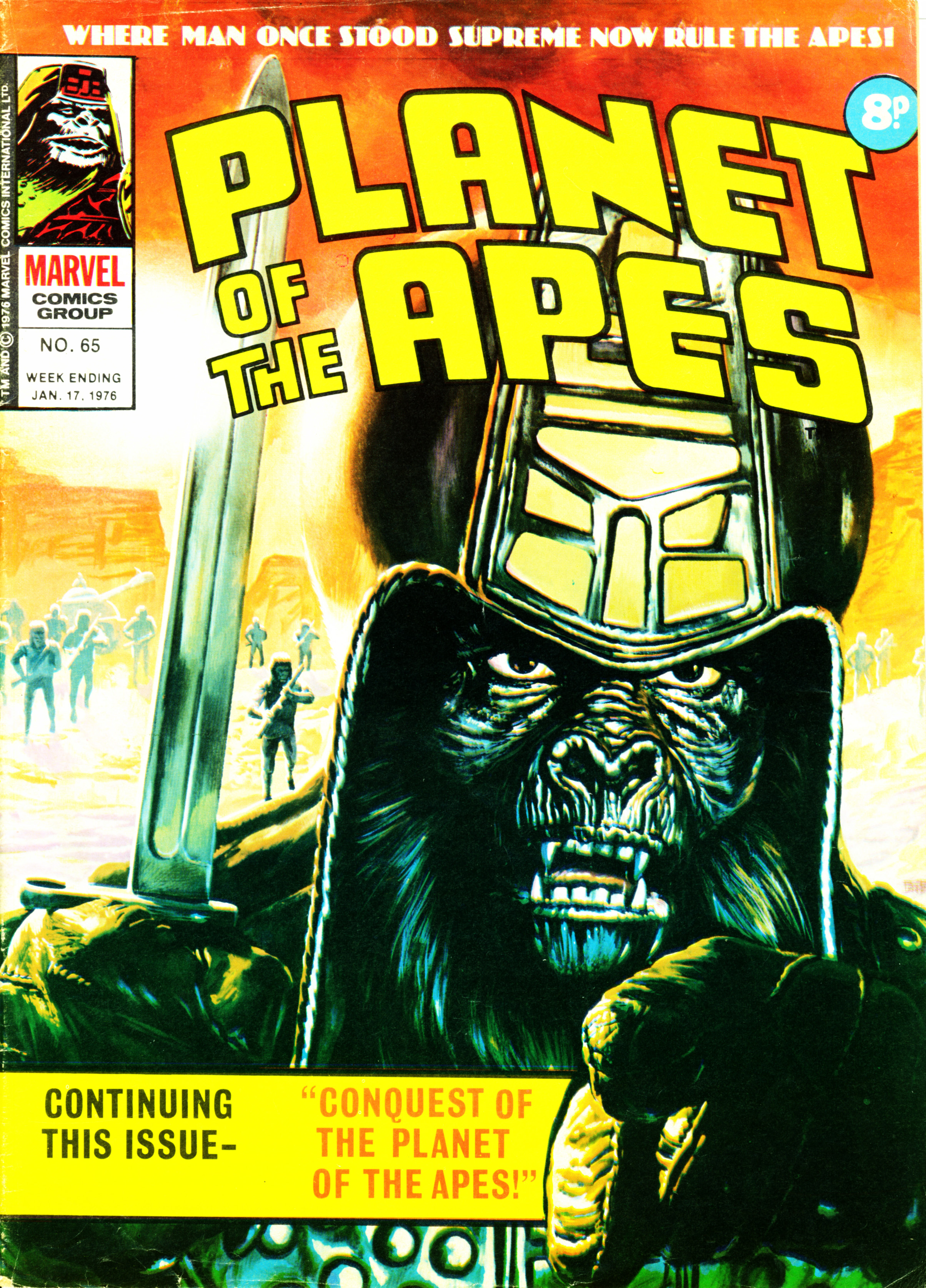 Read online Planet of the Apes (1974) comic -  Issue #65 - 1