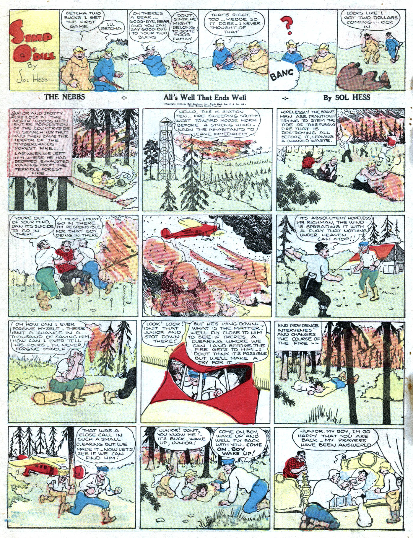Read online Famous Funnies comic -  Issue #4 - 34