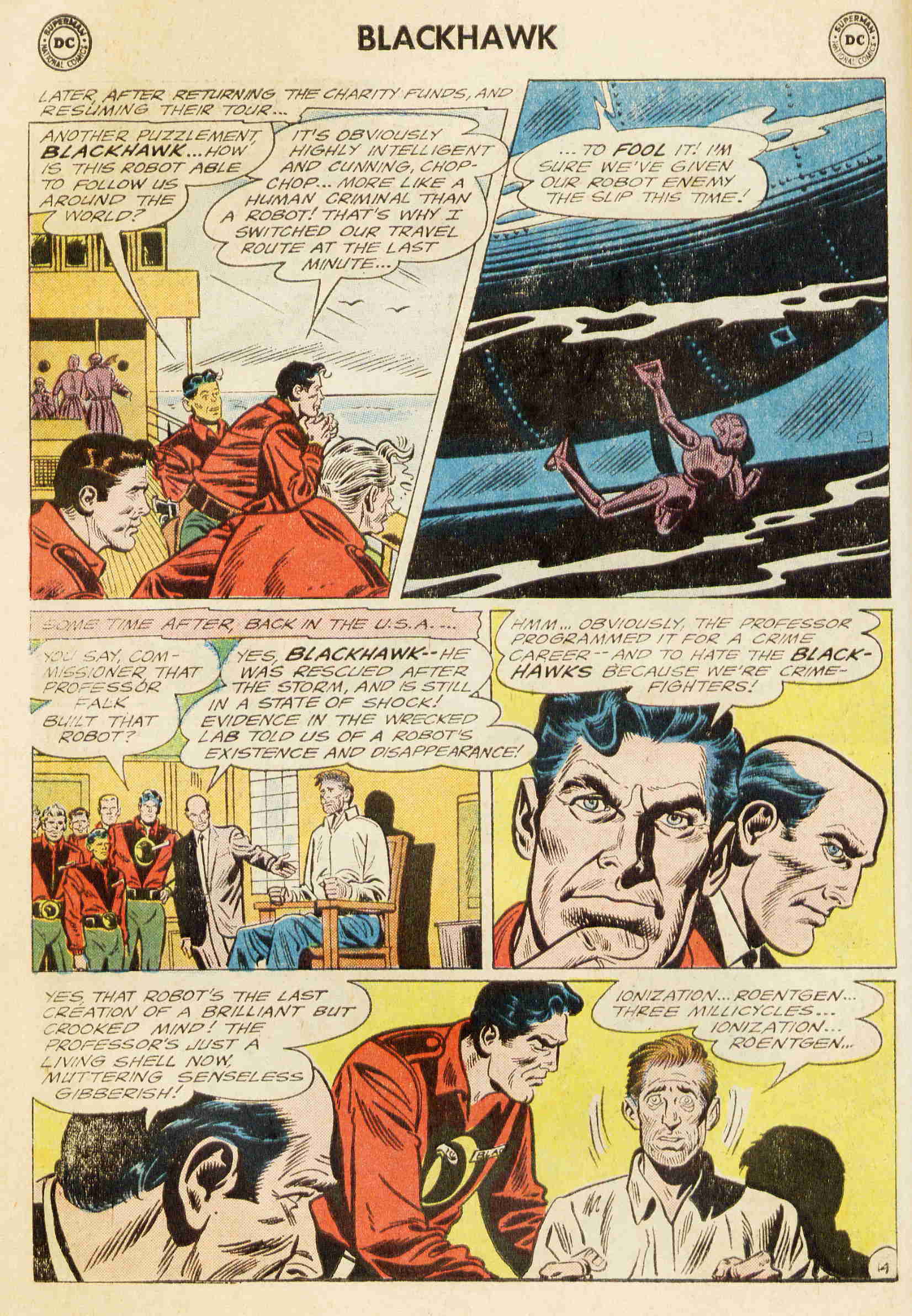 Read online Blackhawk (1957) comic -  Issue #207 - 16