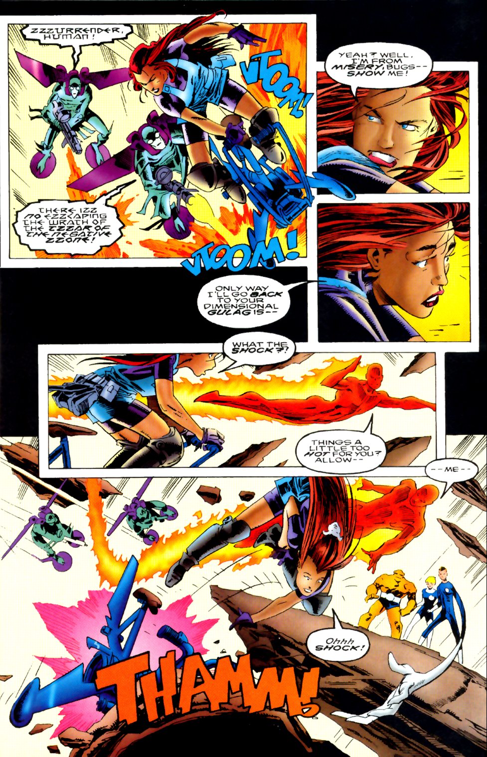 Read online Fantastic Four 2099 comic -  Issue #1 - 5