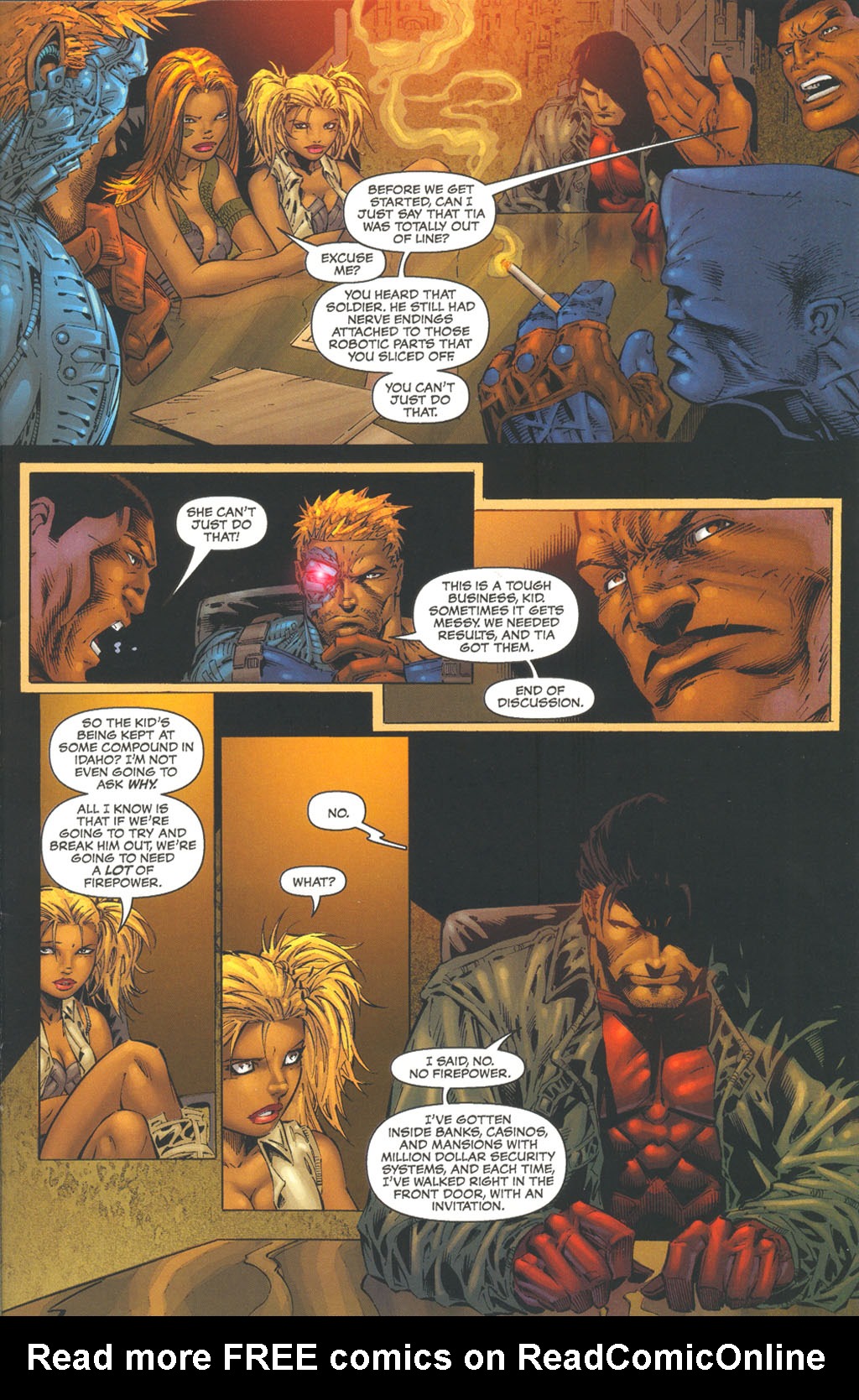 Read online Strykeforce comic -  Issue #2 - 23