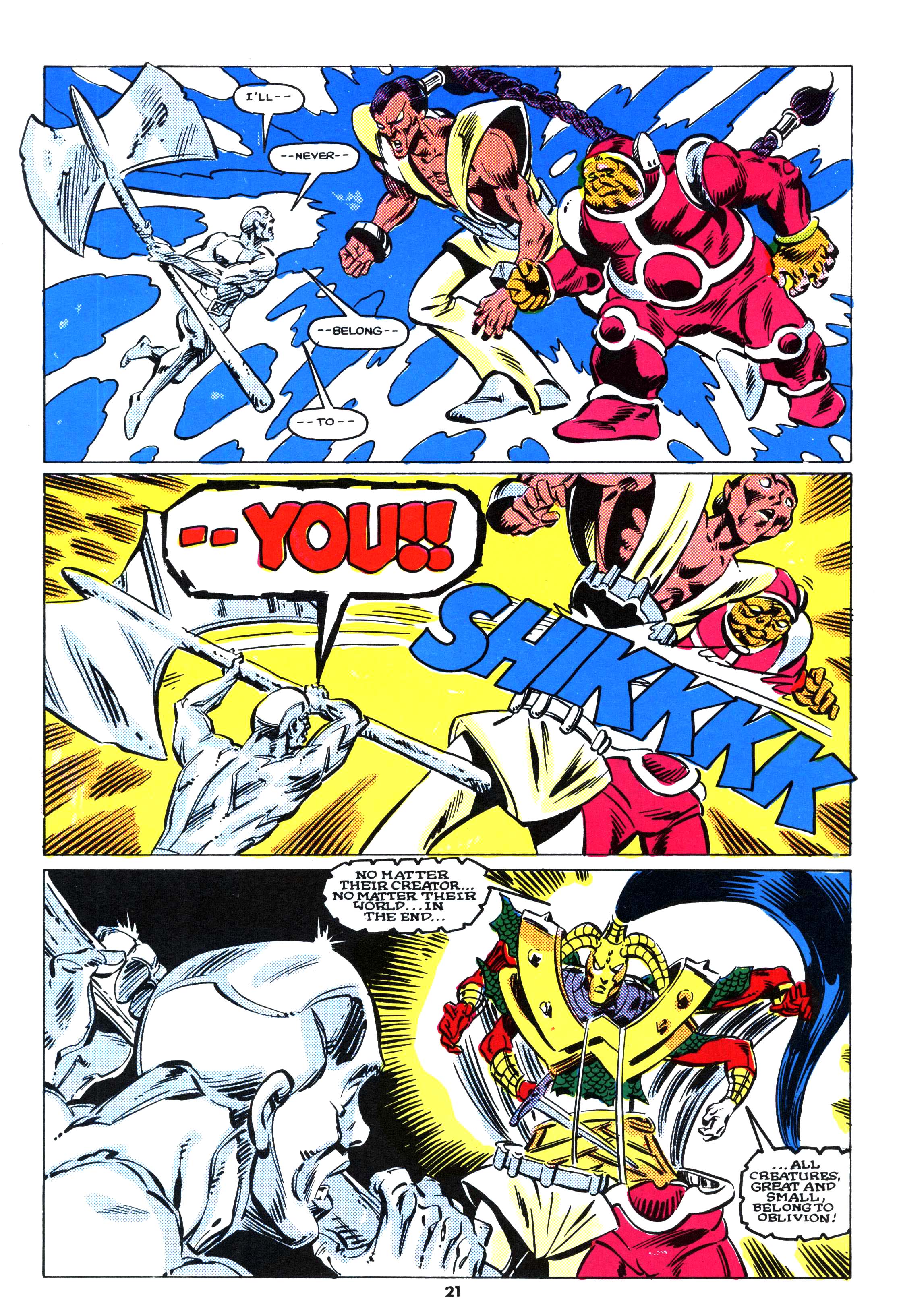 Read online Secret Wars (1985) comic -  Issue #22 - 21