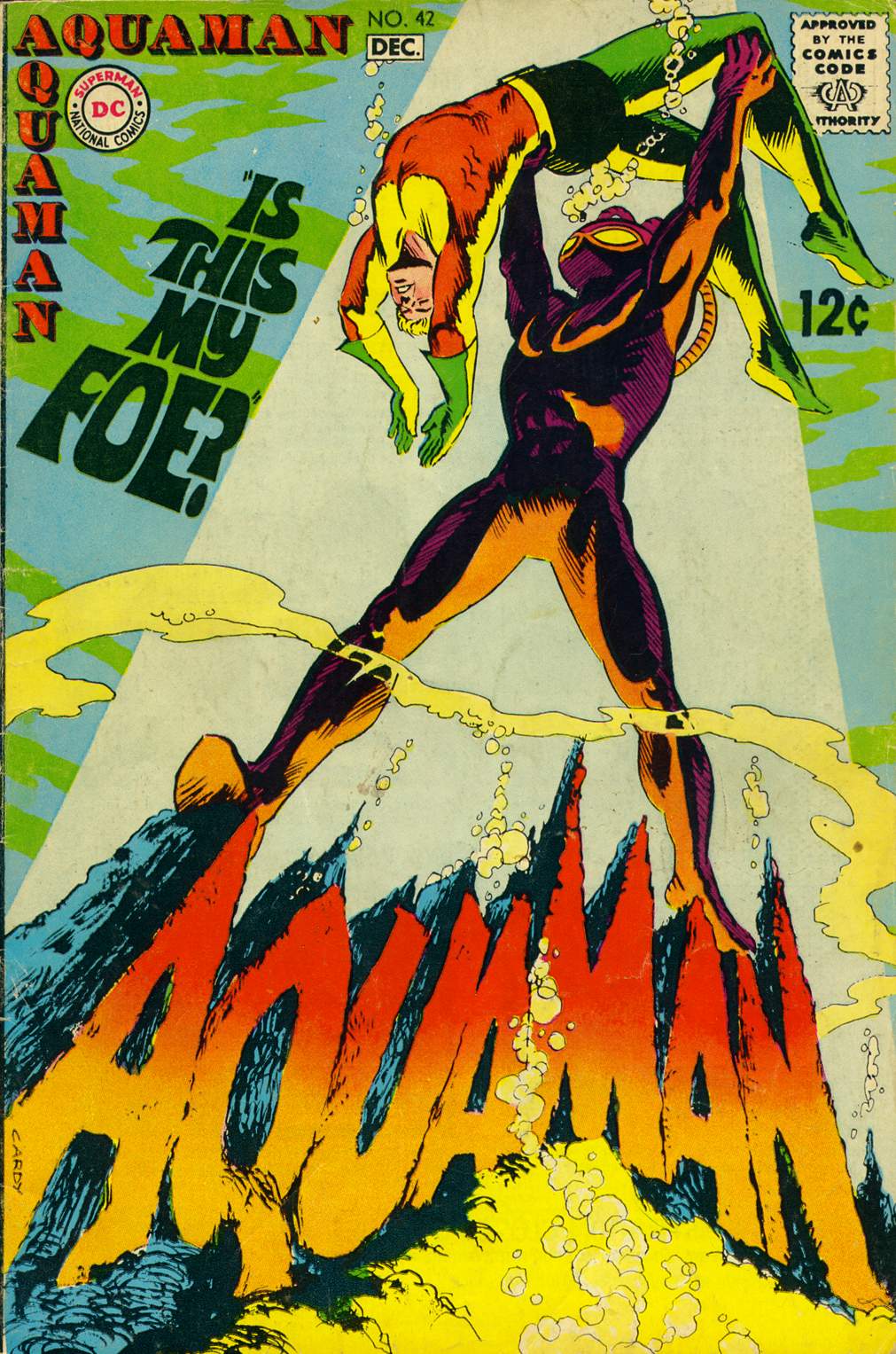 Read online Aquaman (1962) comic -  Issue #42 - 1