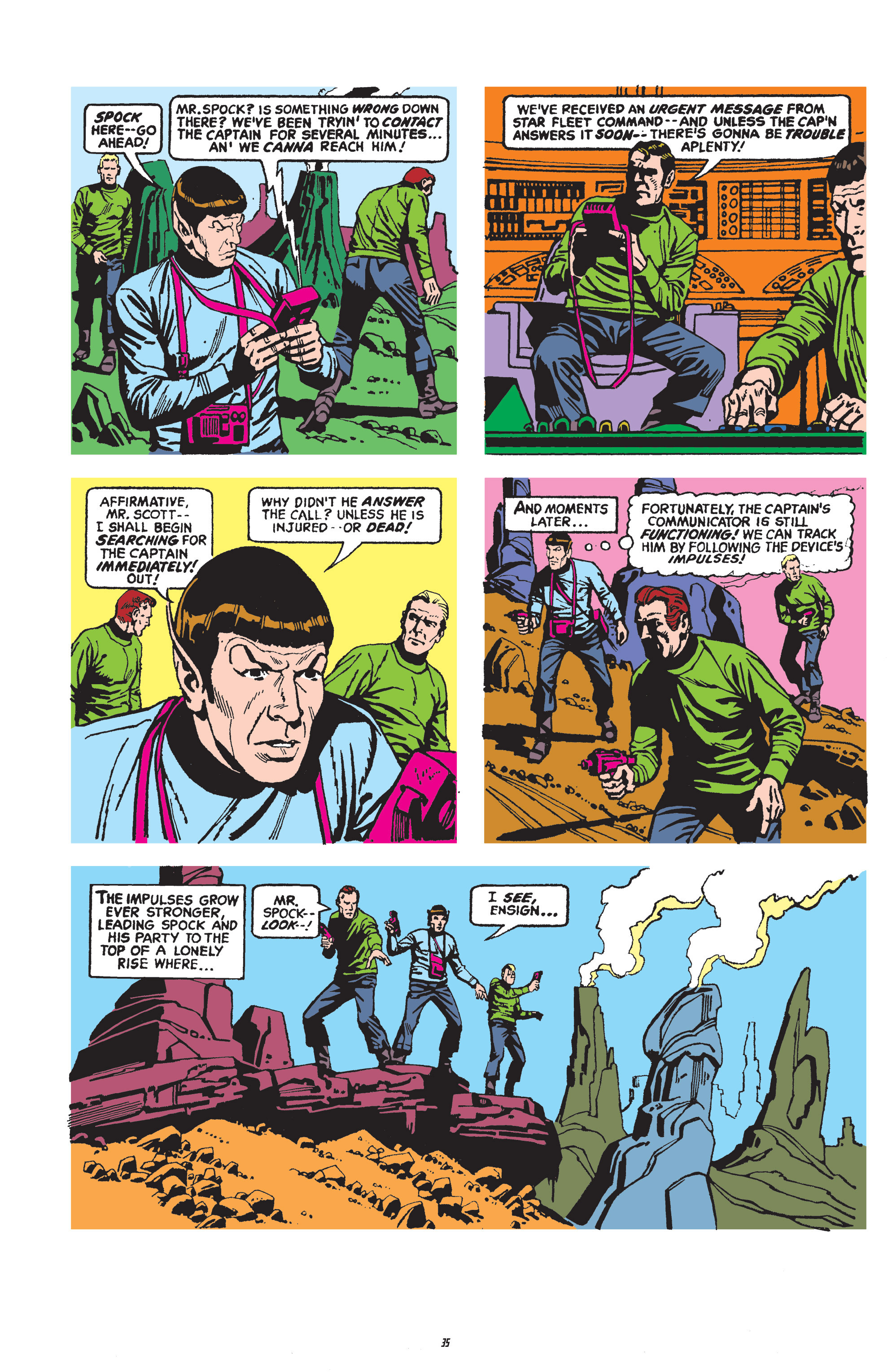 Read online Star Trek Archives comic -  Issue # TPB 3 - 35